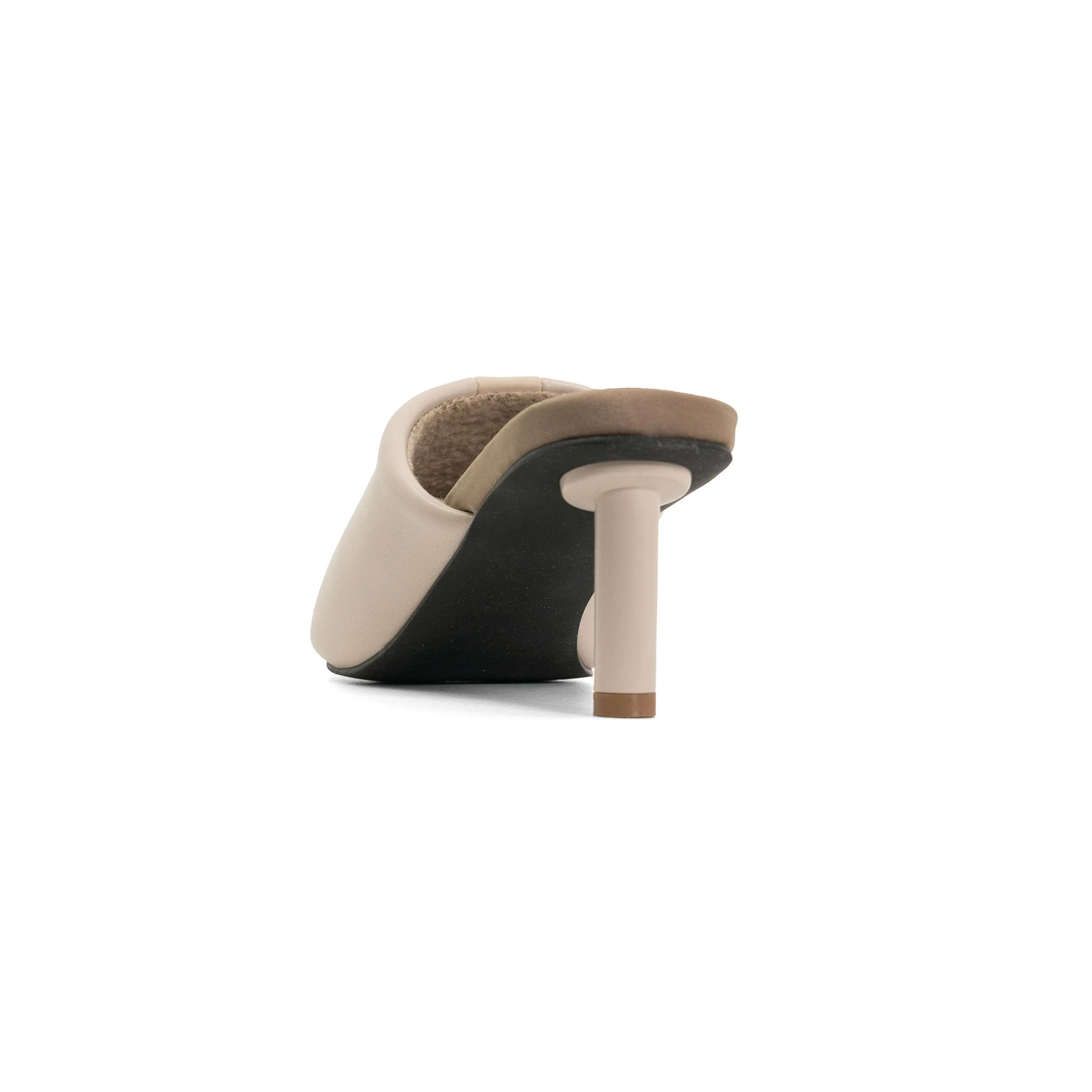 ROAM STRIPE HEEL CEMENT & CREAM VEGAN LEATHER