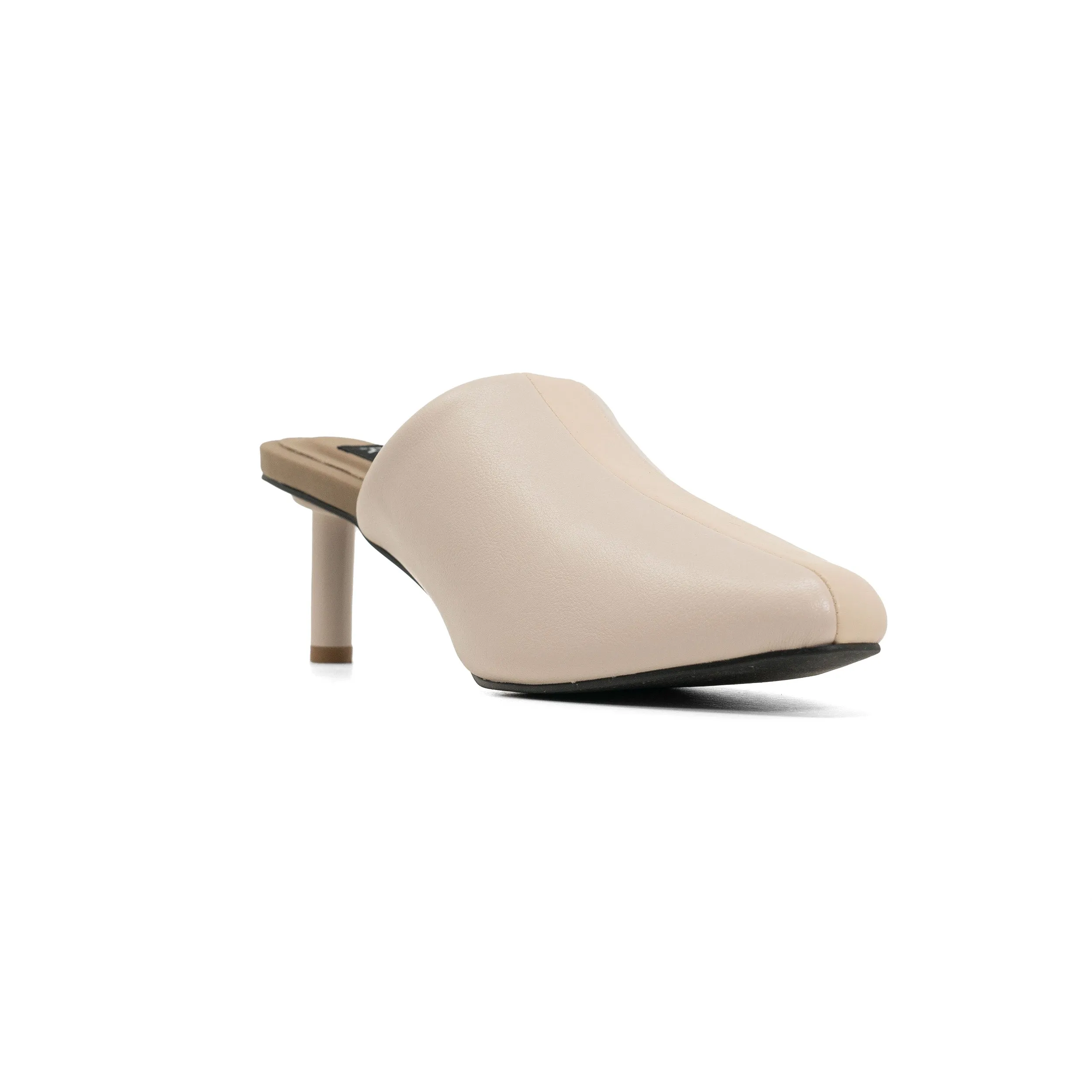 ROAM STRIPE HEEL CEMENT & CREAM VEGAN LEATHER