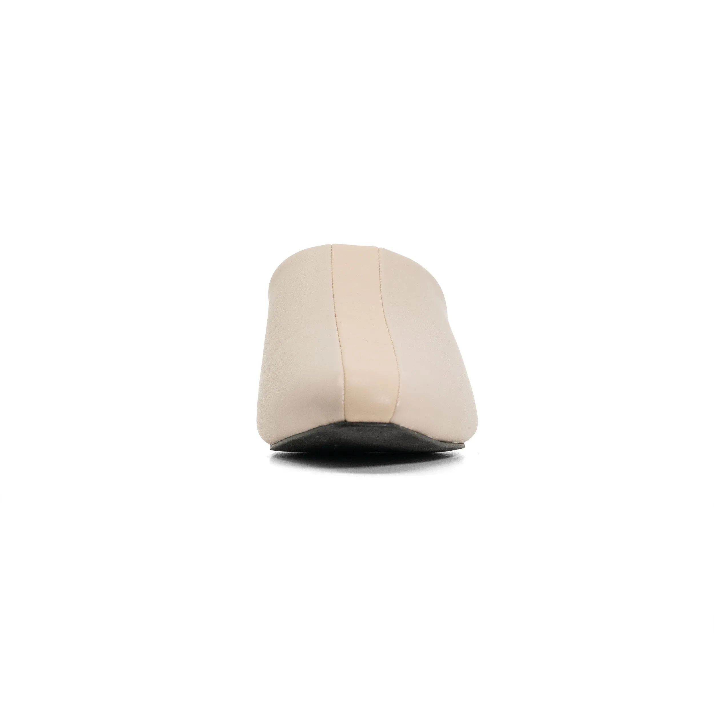 ROAM STRIPE HEEL CEMENT & CREAM VEGAN LEATHER