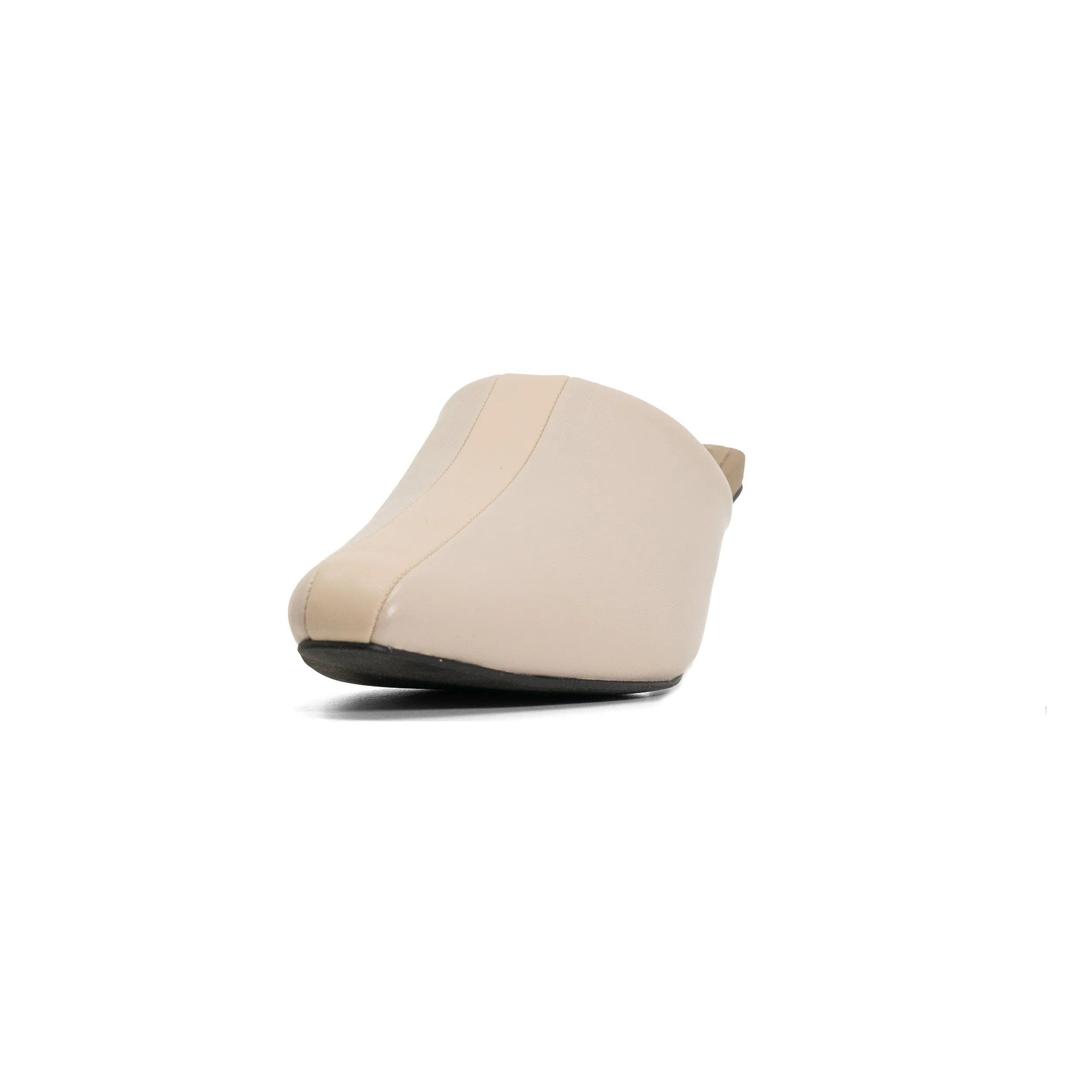 ROAM STRIPE HEEL CEMENT & CREAM VEGAN LEATHER