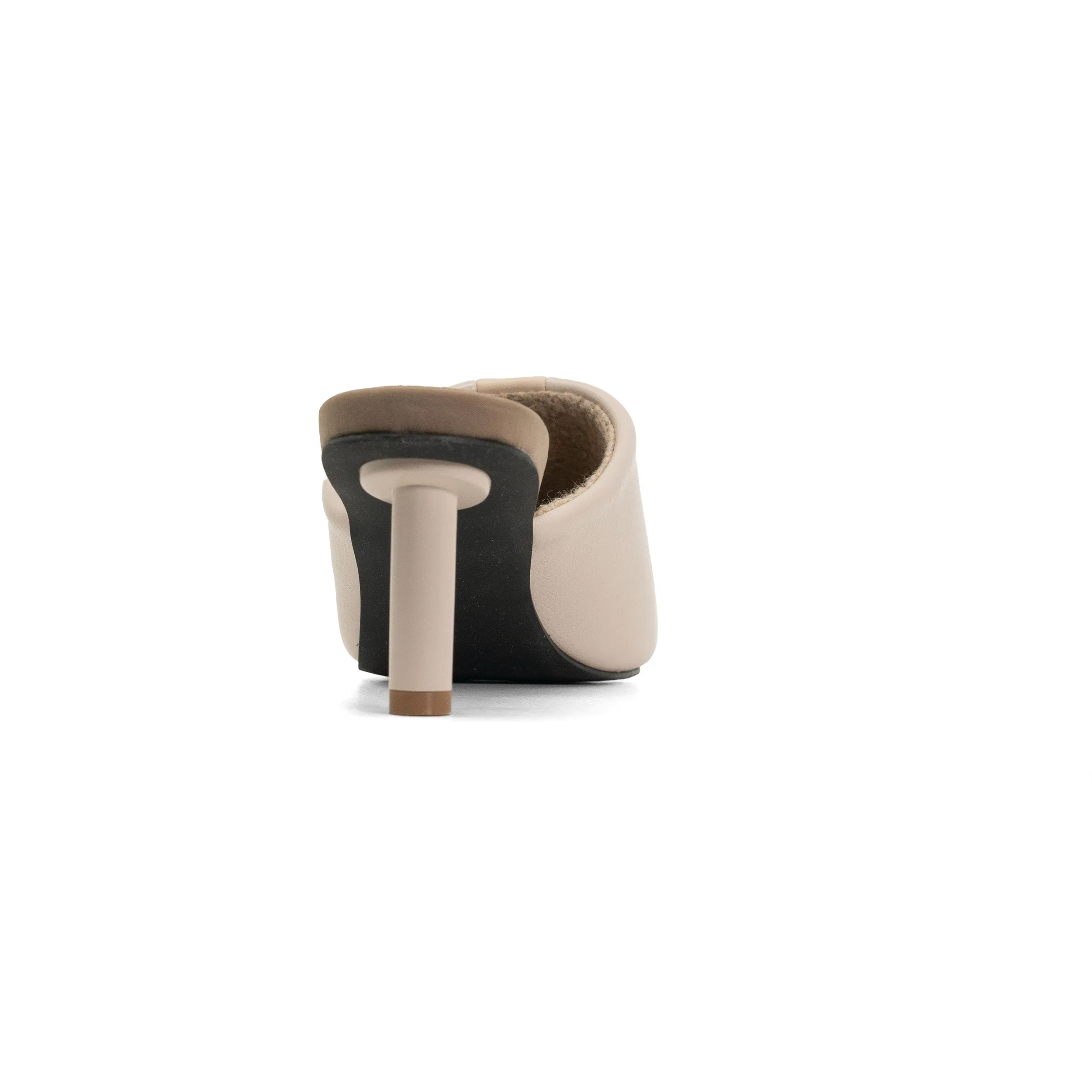 ROAM STRIPE HEEL CEMENT & CREAM VEGAN LEATHER