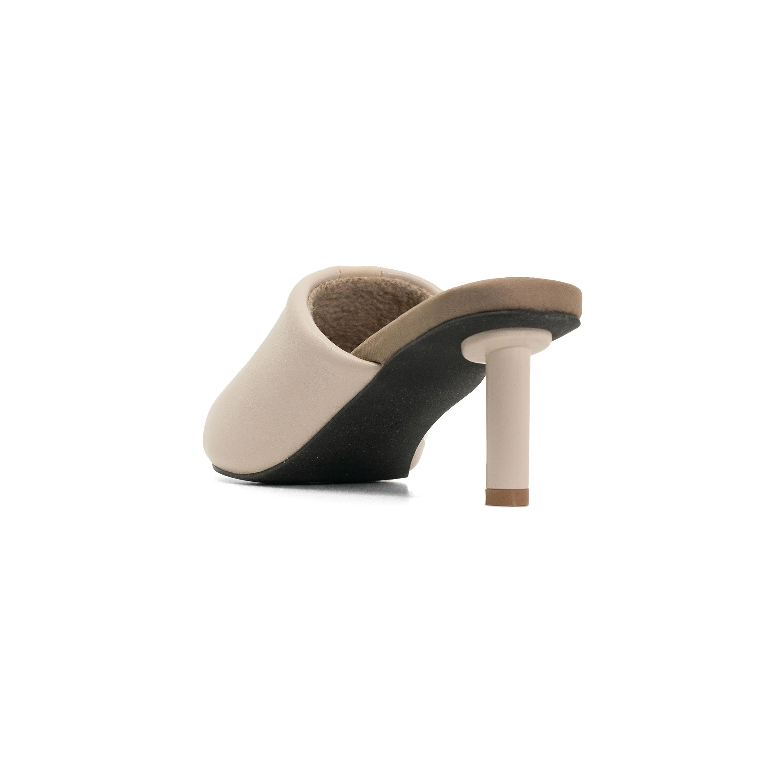 ROAM STRIPE HEEL CEMENT & CREAM VEGAN LEATHER
