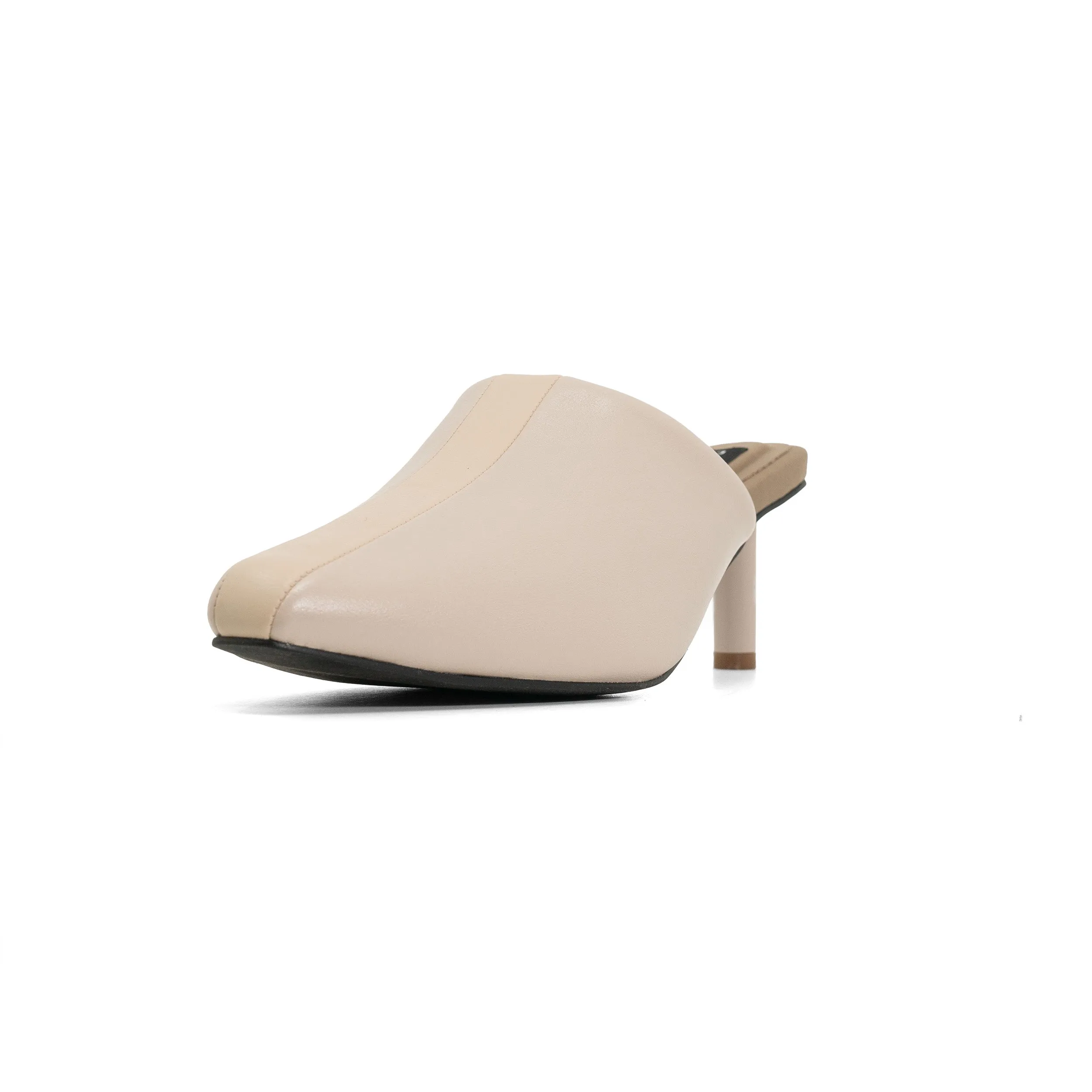 ROAM STRIPE HEEL CEMENT & CREAM VEGAN LEATHER