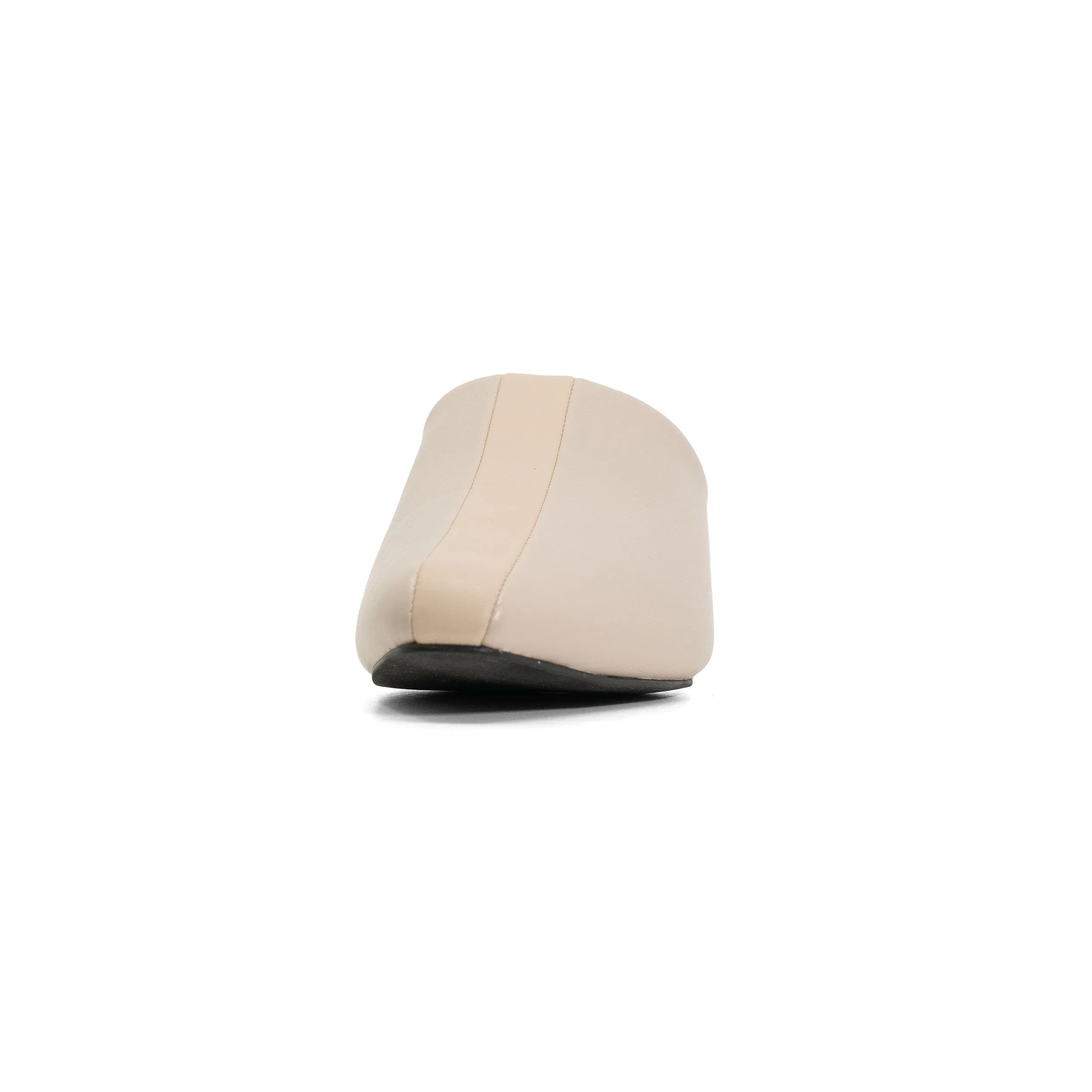 ROAM STRIPE HEEL CEMENT & CREAM VEGAN LEATHER