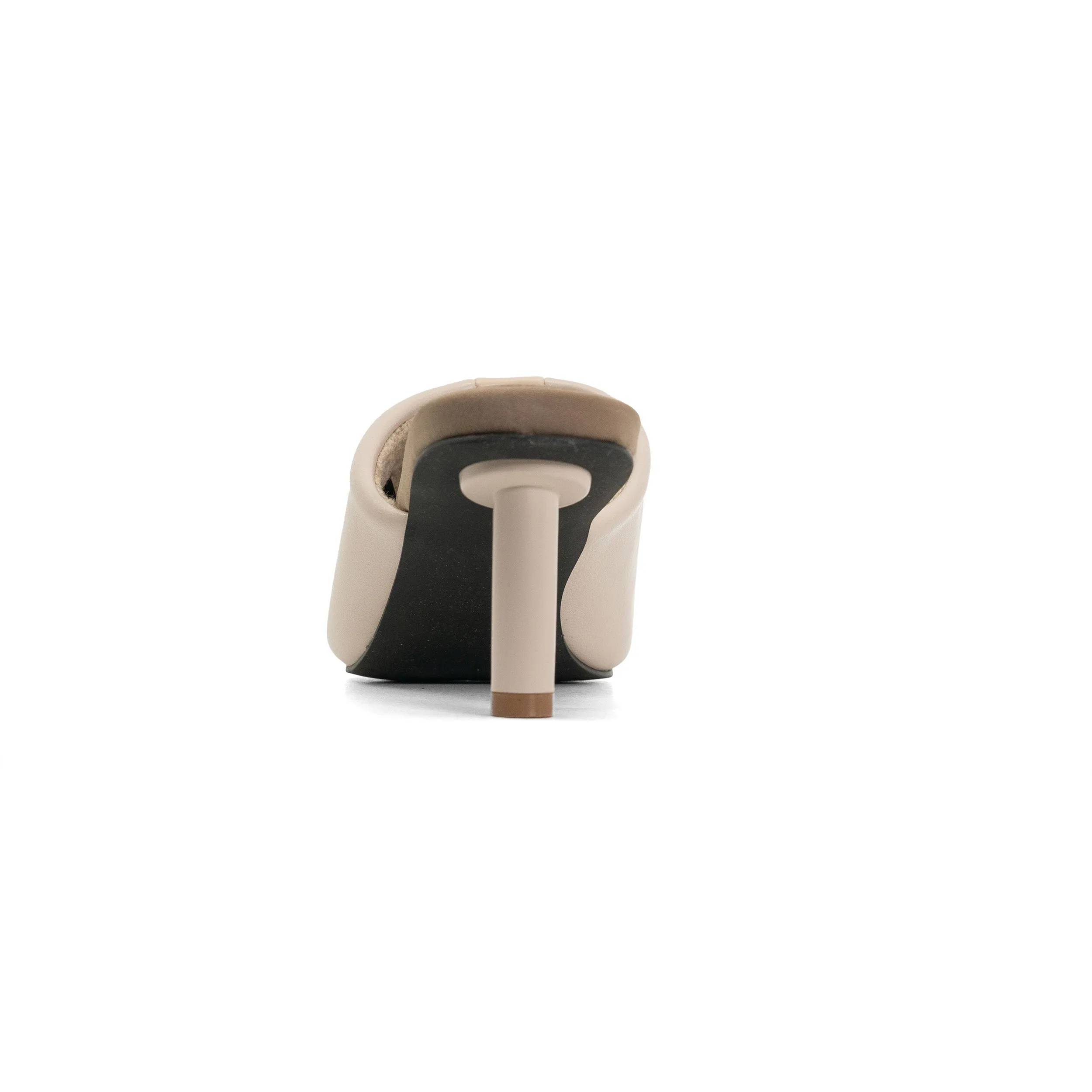 ROAM STRIPE HEEL CEMENT & CREAM VEGAN LEATHER