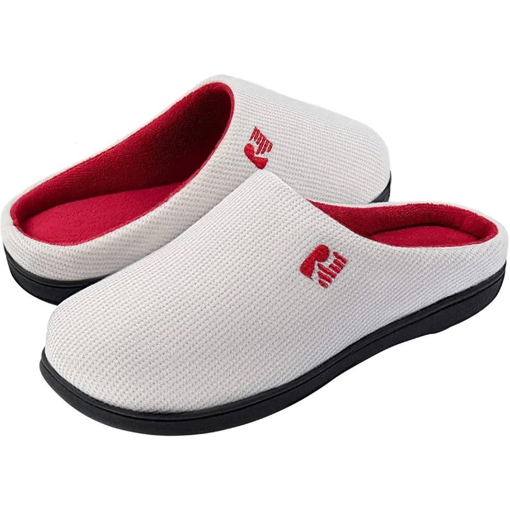 RockDove Men's Original Two-Tone Memory Foam Slipper | Multiple Colors