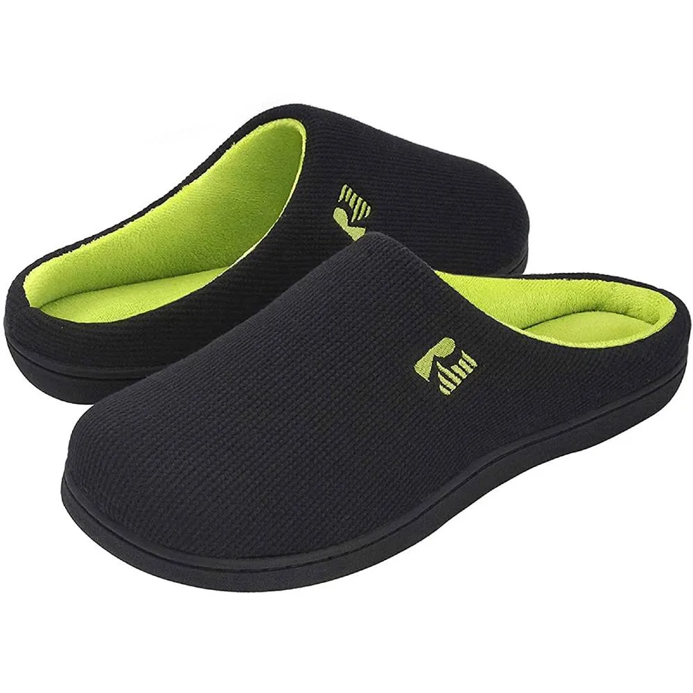 RockDove Men's Original Two-Tone Memory Foam Slipper | Multiple Colors
