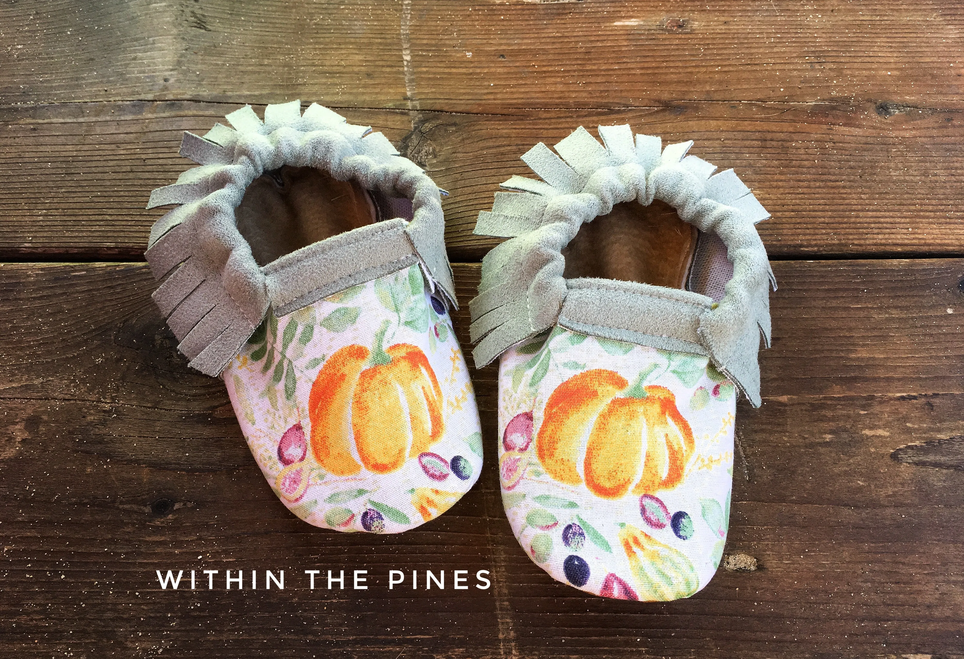 Sage Pumpkin Moccs
