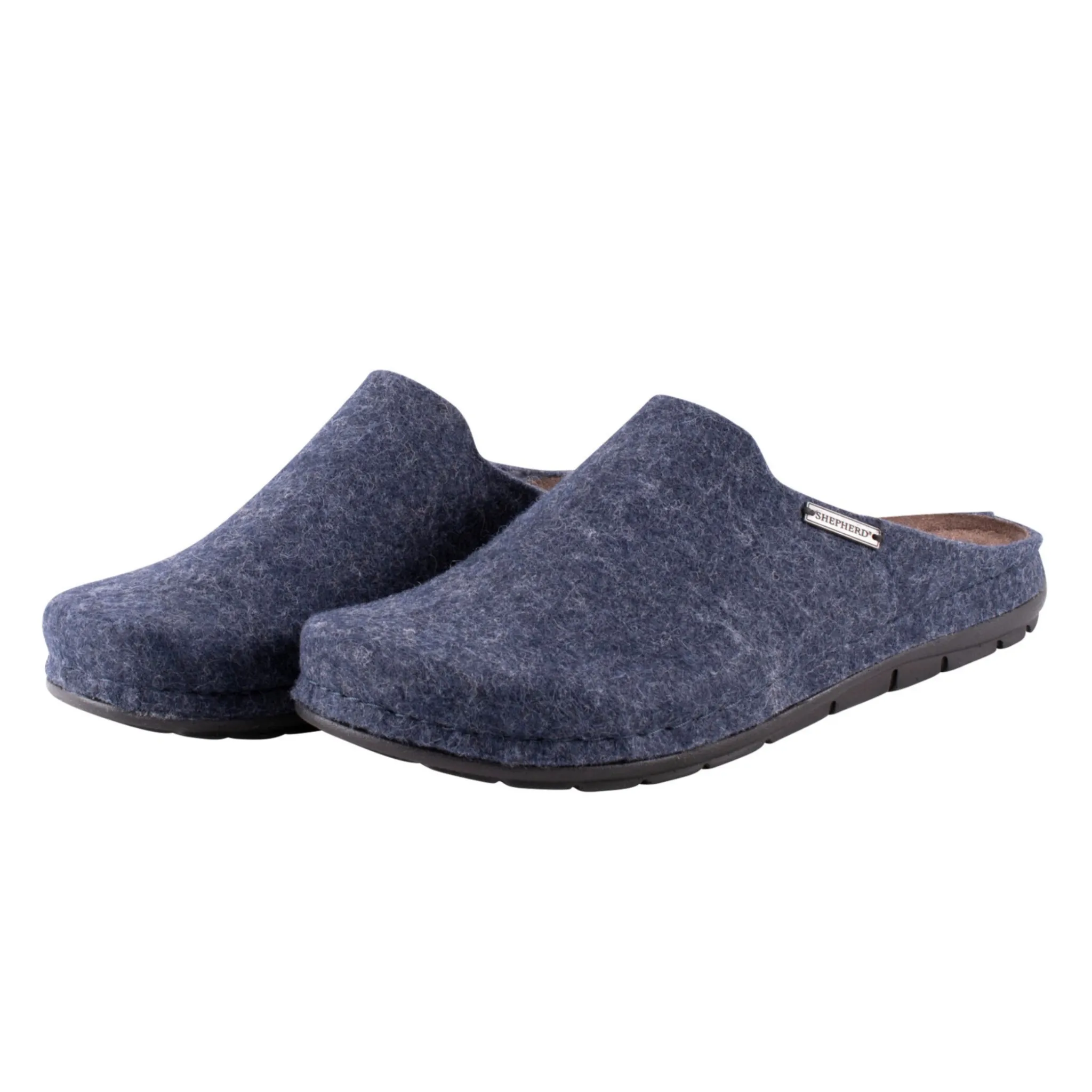 Samuel Wool Blend Slipper, Navy