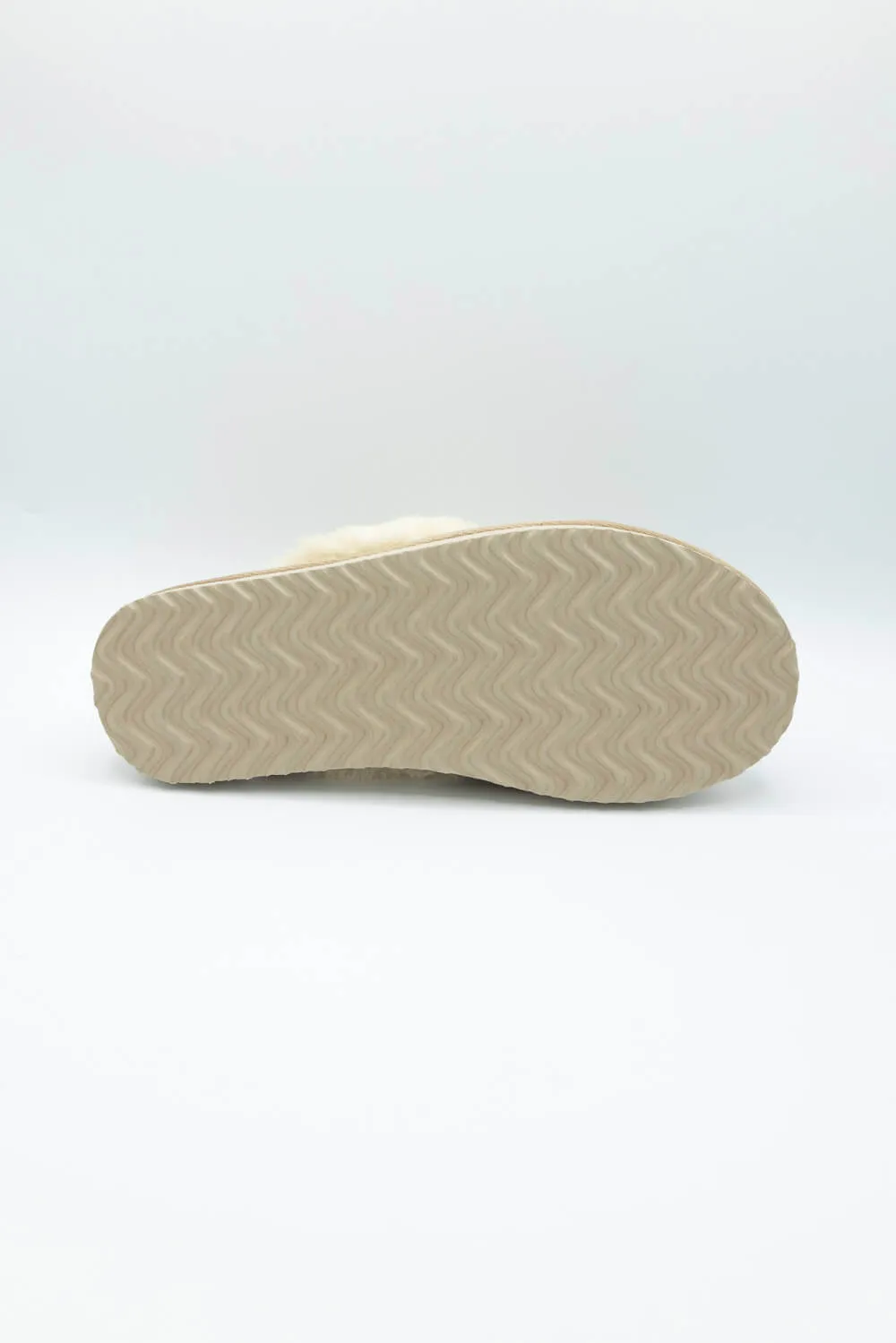 Simply Southern Open Slippers for Women in Tan | PP-02230SLIPPER-FLT-TAN