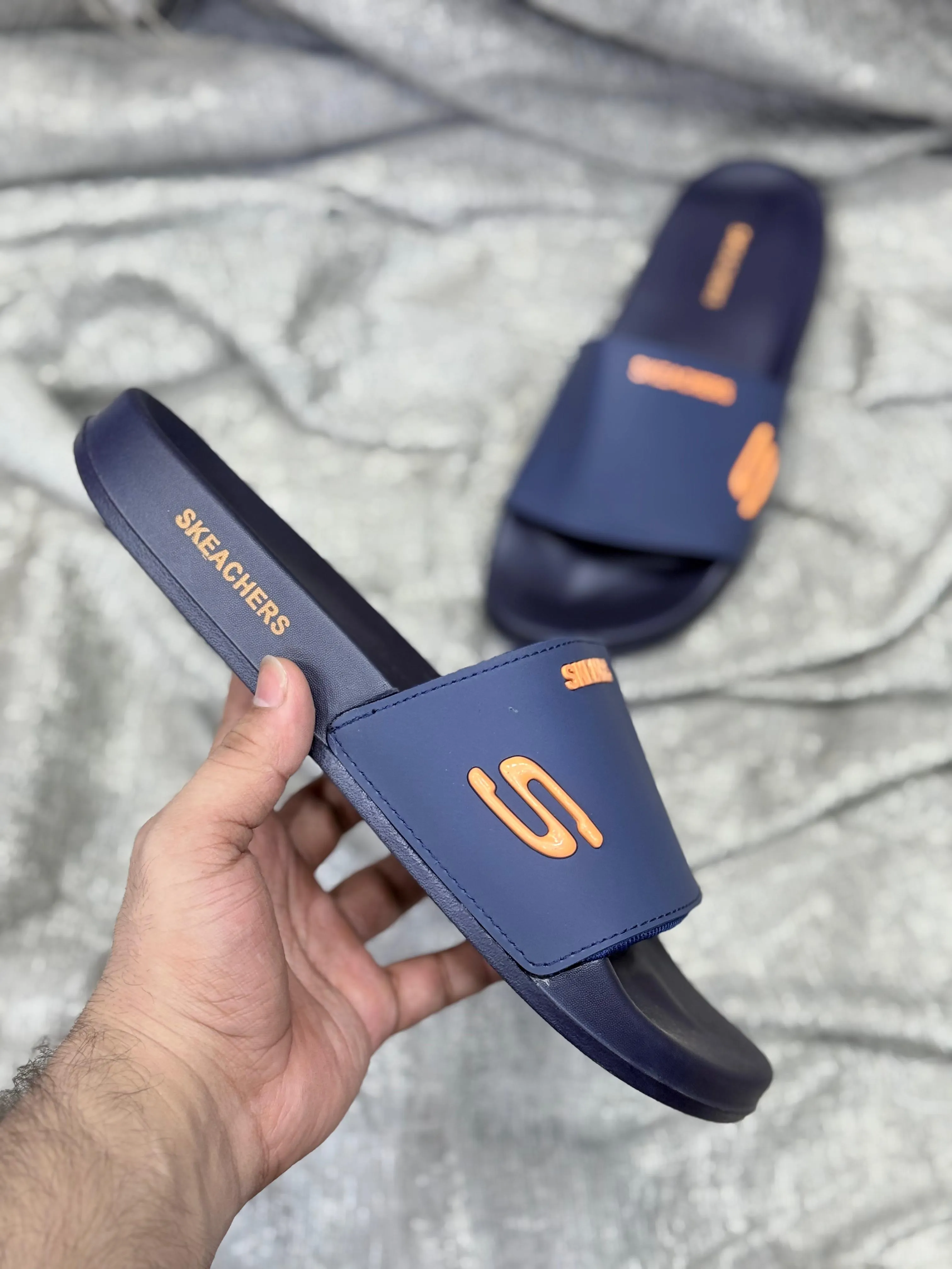 Skechers Slides-Blue