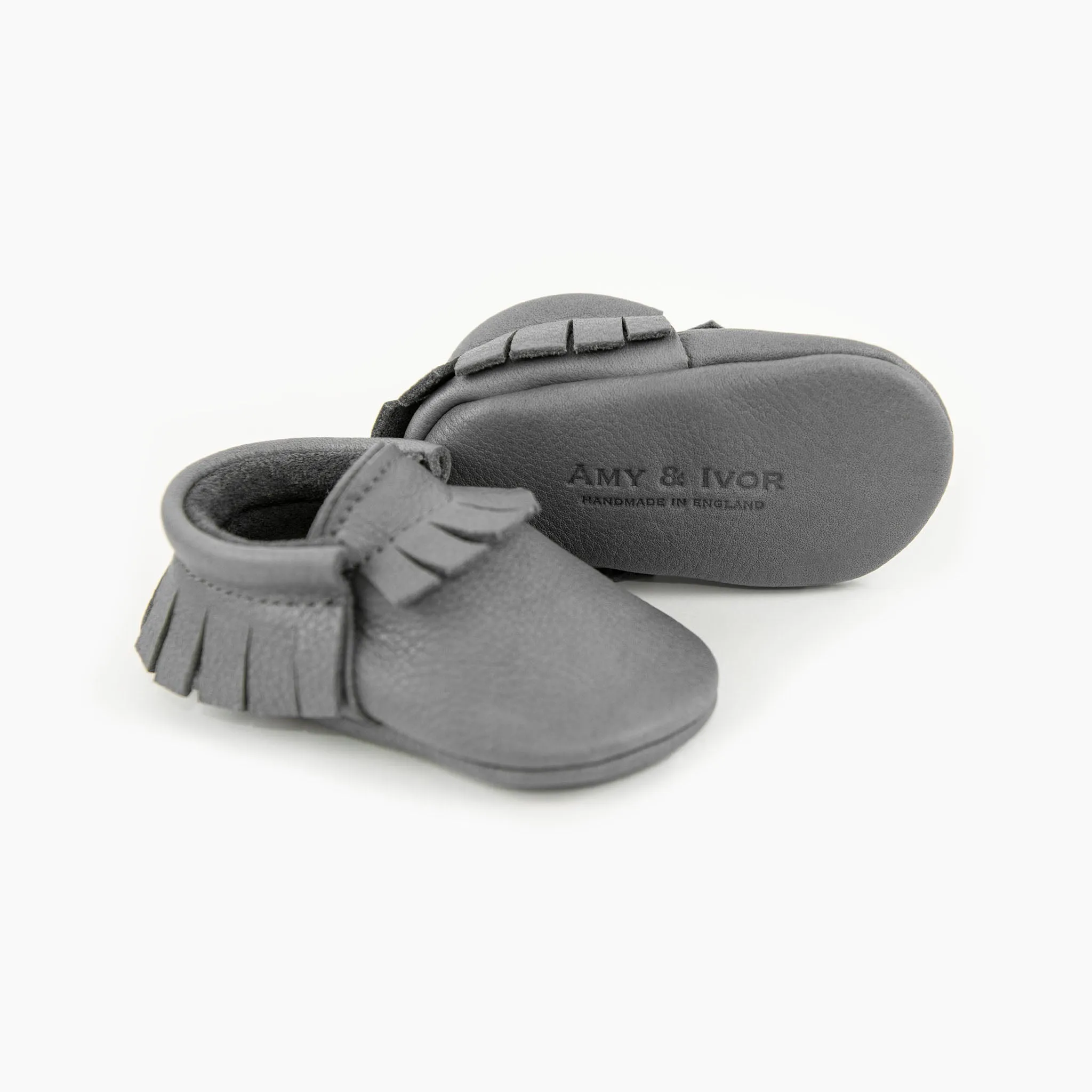 SLATE MOCCASINS