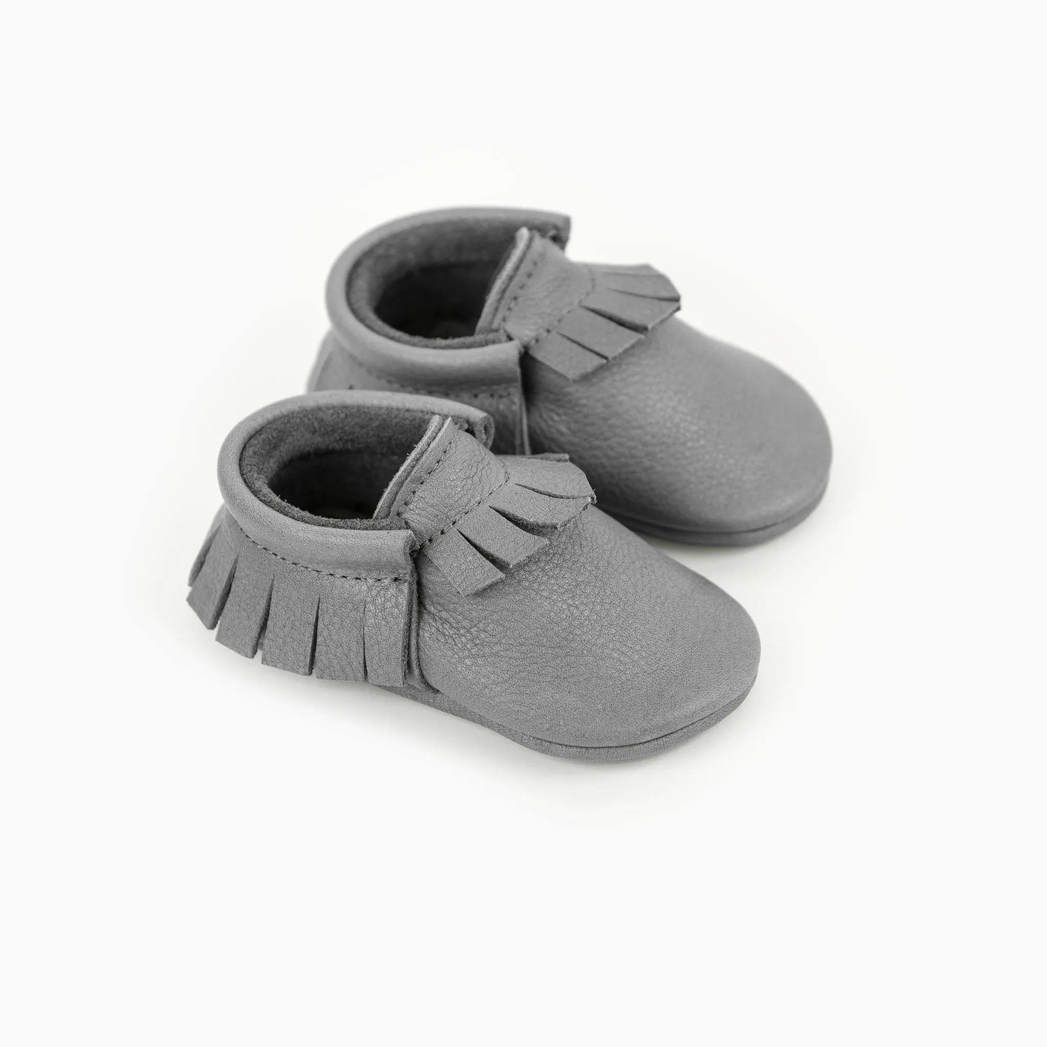 SLATE MOCCASINS