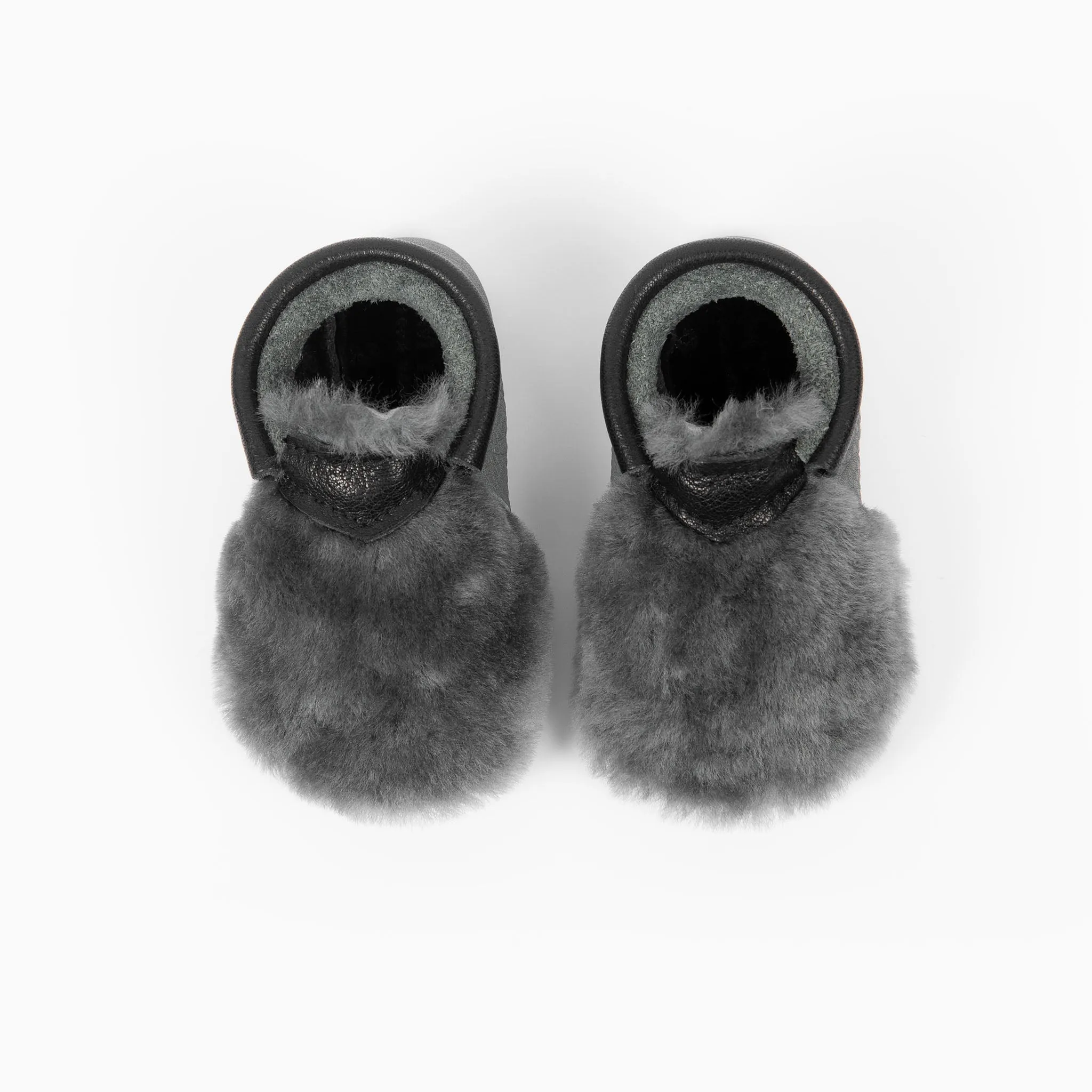 SLATE/BLACK YETI MOCCASINS
