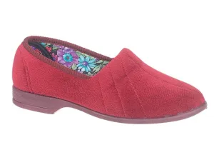 Sleepers LS392D Womens Roll Top Slipper