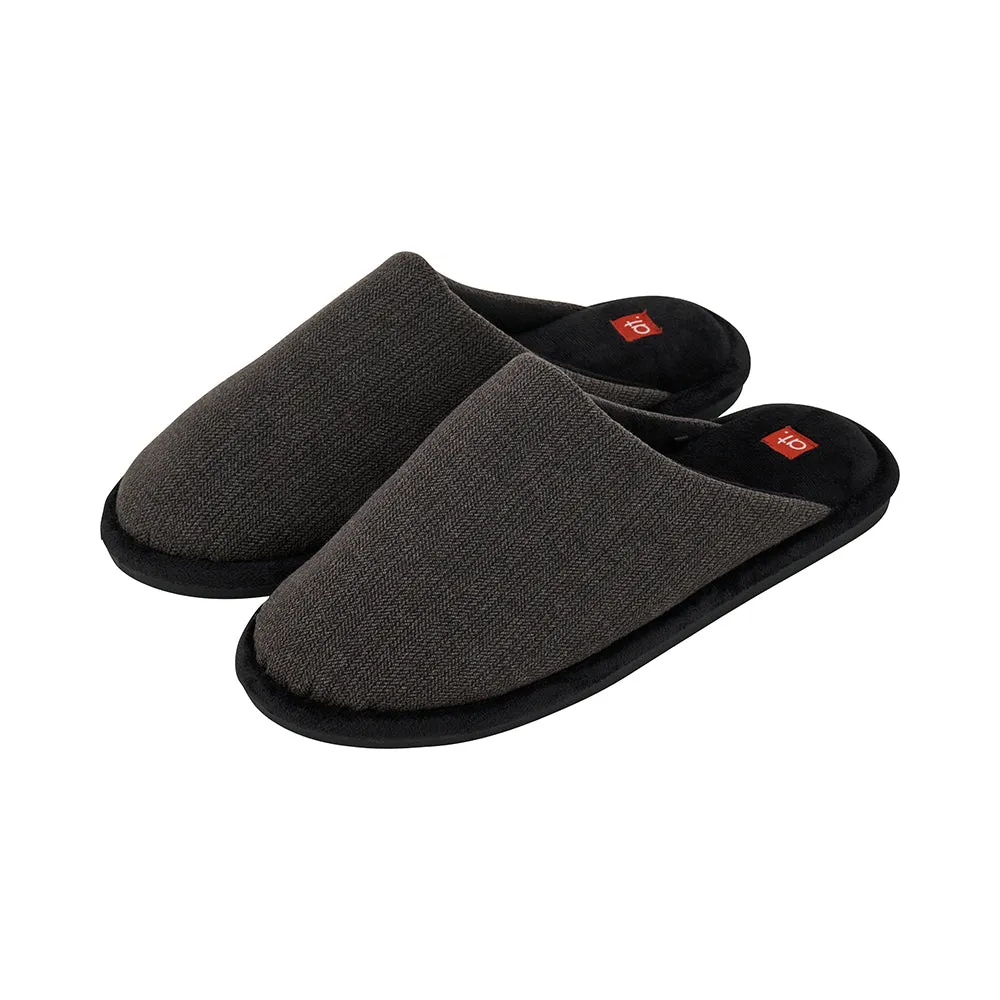 Slippers - Cosy Sherpa - Charcoal - Mens