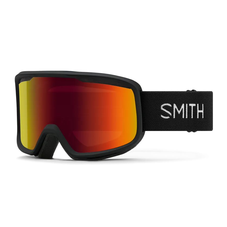 Smith Frontier Black w/ Red Sol-X Mirror Lens 2025
