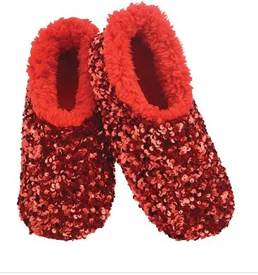 Snoozies Red Glam Youth 7/8
