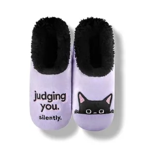Snoozies Womens Judging You Silently Small