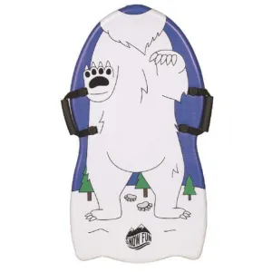 SNOWFUN Foam Racing Sled: Polar Bear
