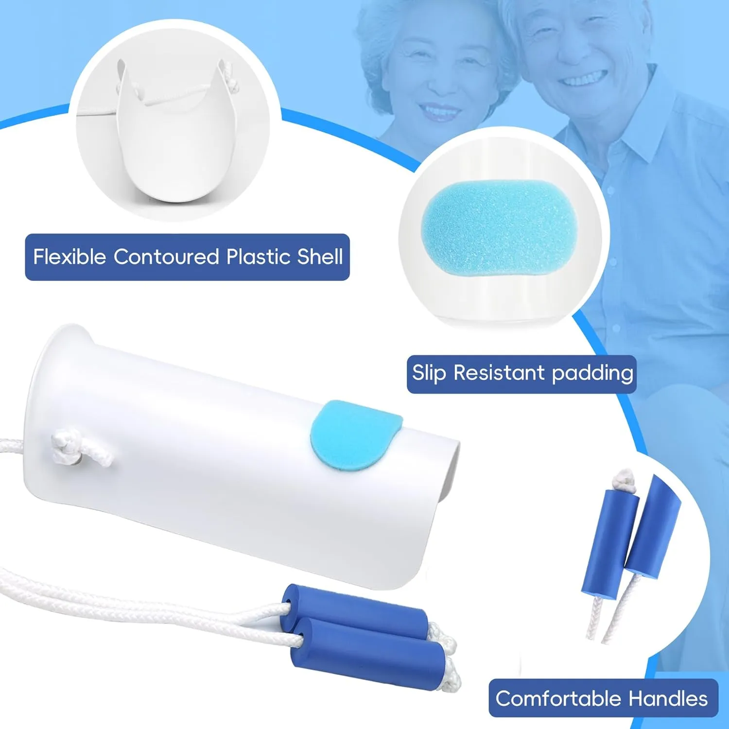 Sock Aid, Sock Aid Device for Seniors, Sock Helpers to Put on Your Socks with