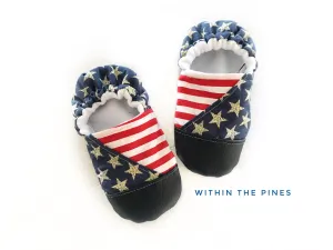 Stars & Stripes Patriotic Moccs