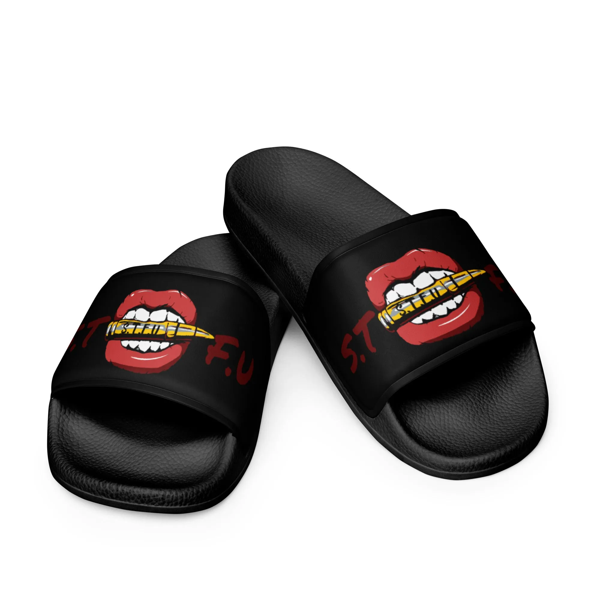 STFU Classic Logo Men’s slides - Black