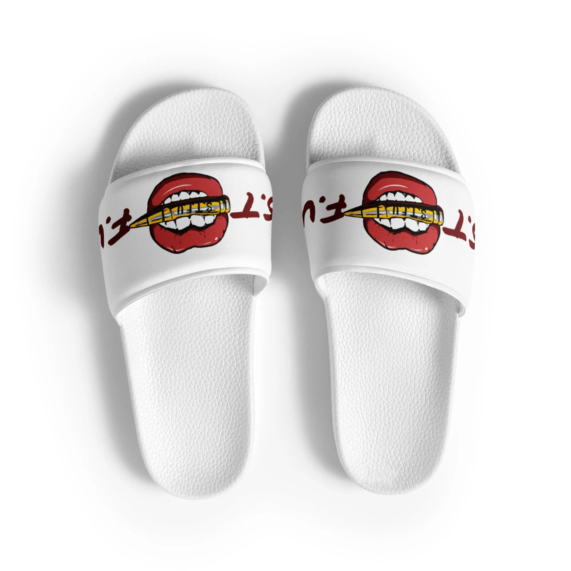 STFU Classic Logo Men’s slides - White