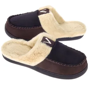 Style Timely Moccasin Stock-clearance Slip Shoes Memory Scuff On Shoes Men's House Slippers Foam