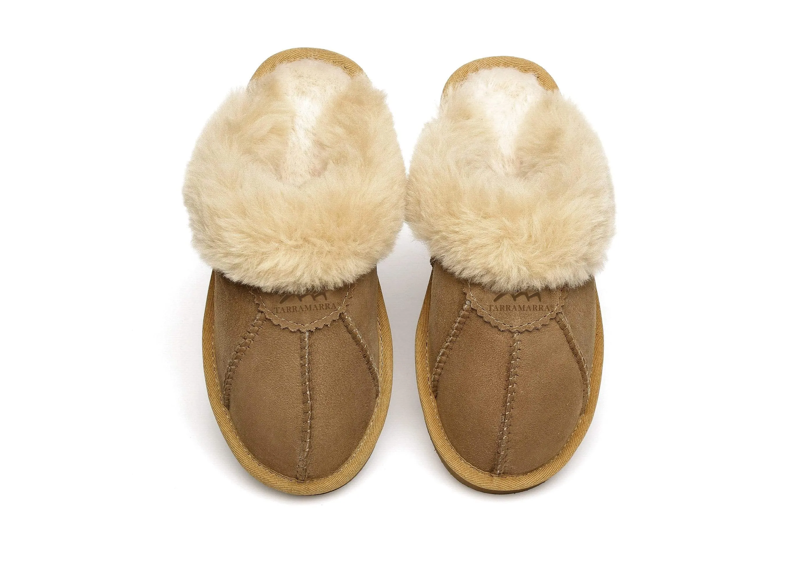 TARRAMARRA® Women And Men Robert Sheepskin Slippers Double Faced Sheepskin