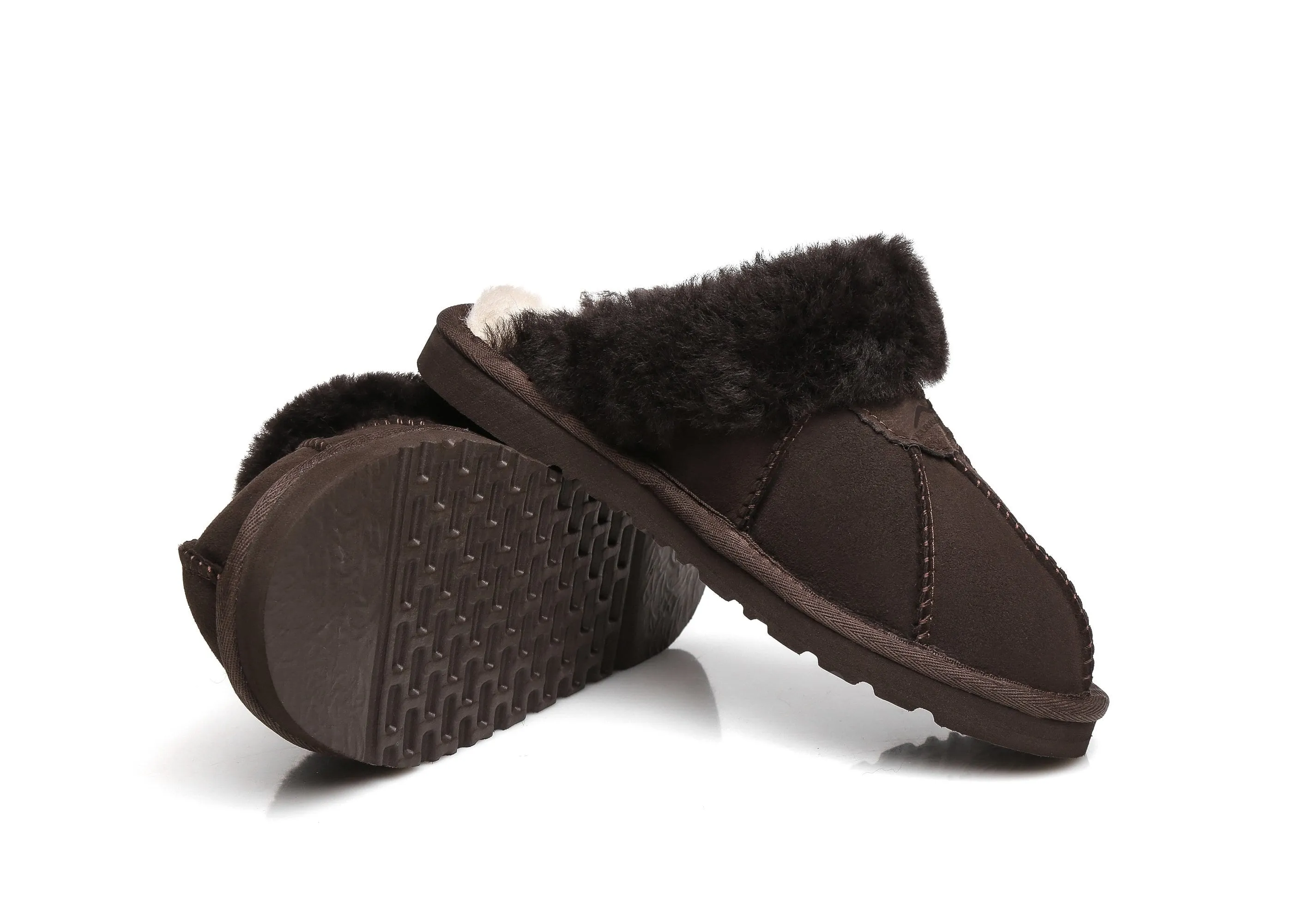 TARRAMARRA® Women And Men Robert Sheepskin Slippers Double Faced Sheepskin