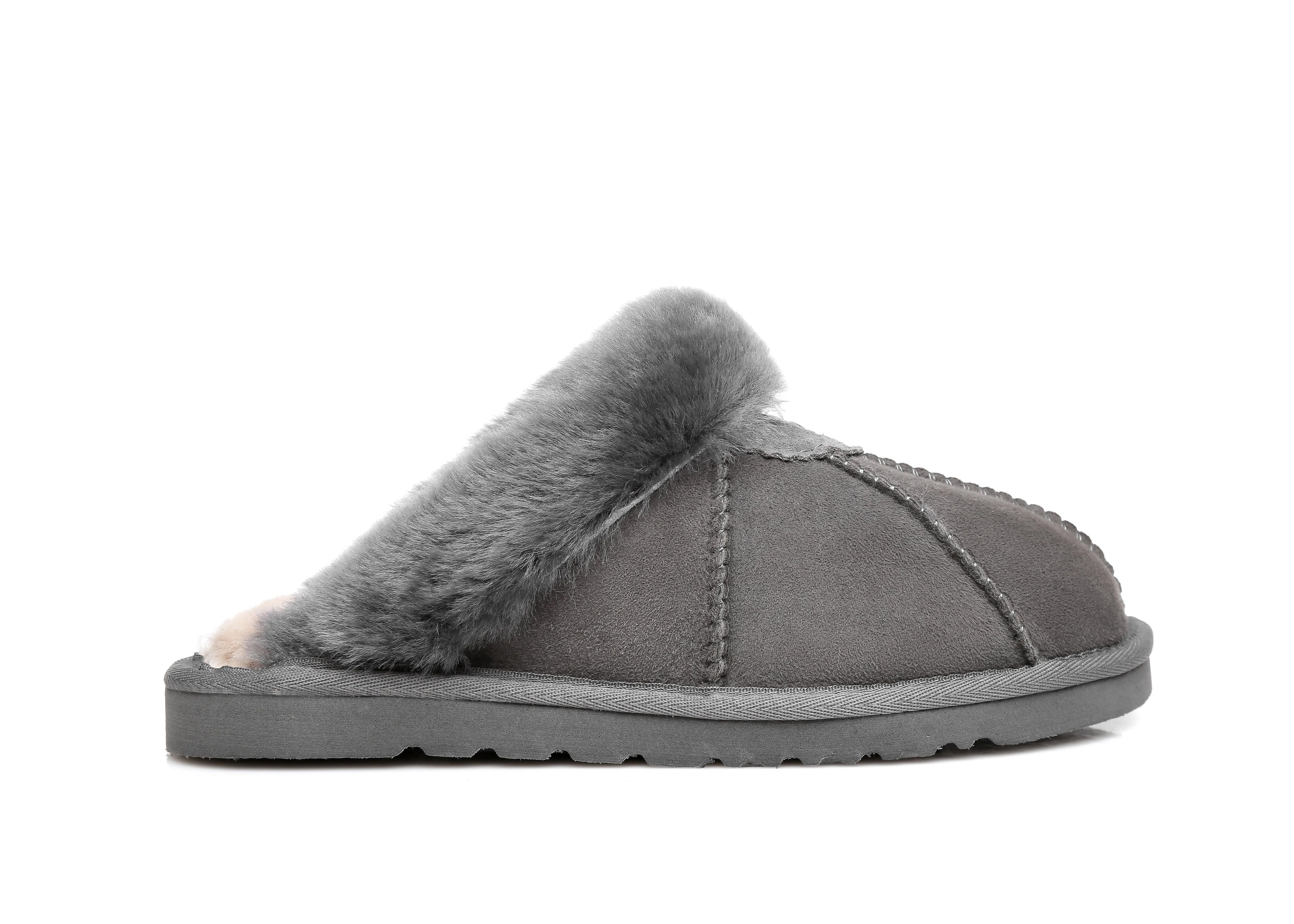 TARRAMARRA® Women And Men Robert Sheepskin Slippers Double Faced Sheepskin