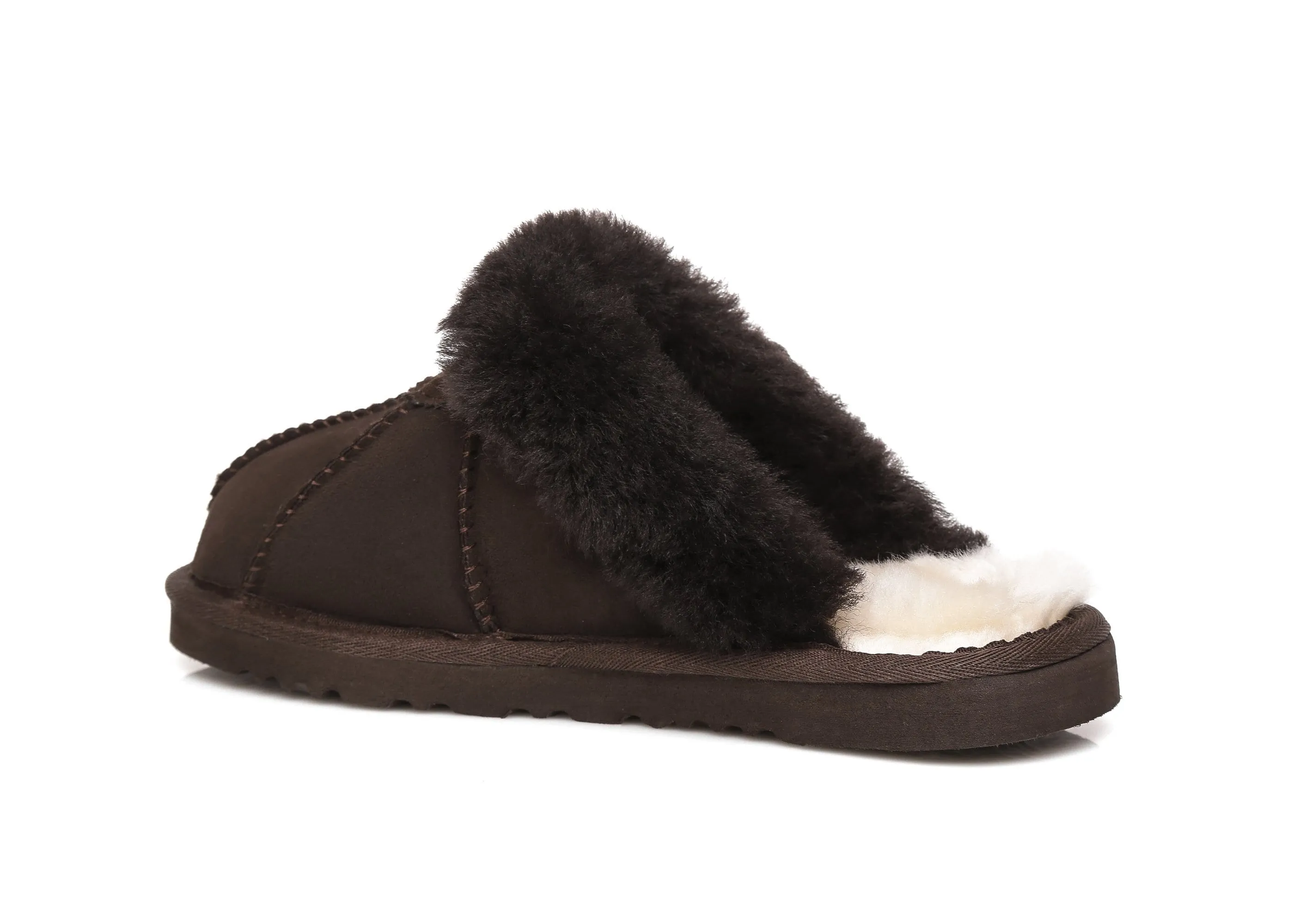 TARRAMARRA® Women And Men Robert Sheepskin Slippers Double Faced Sheepskin