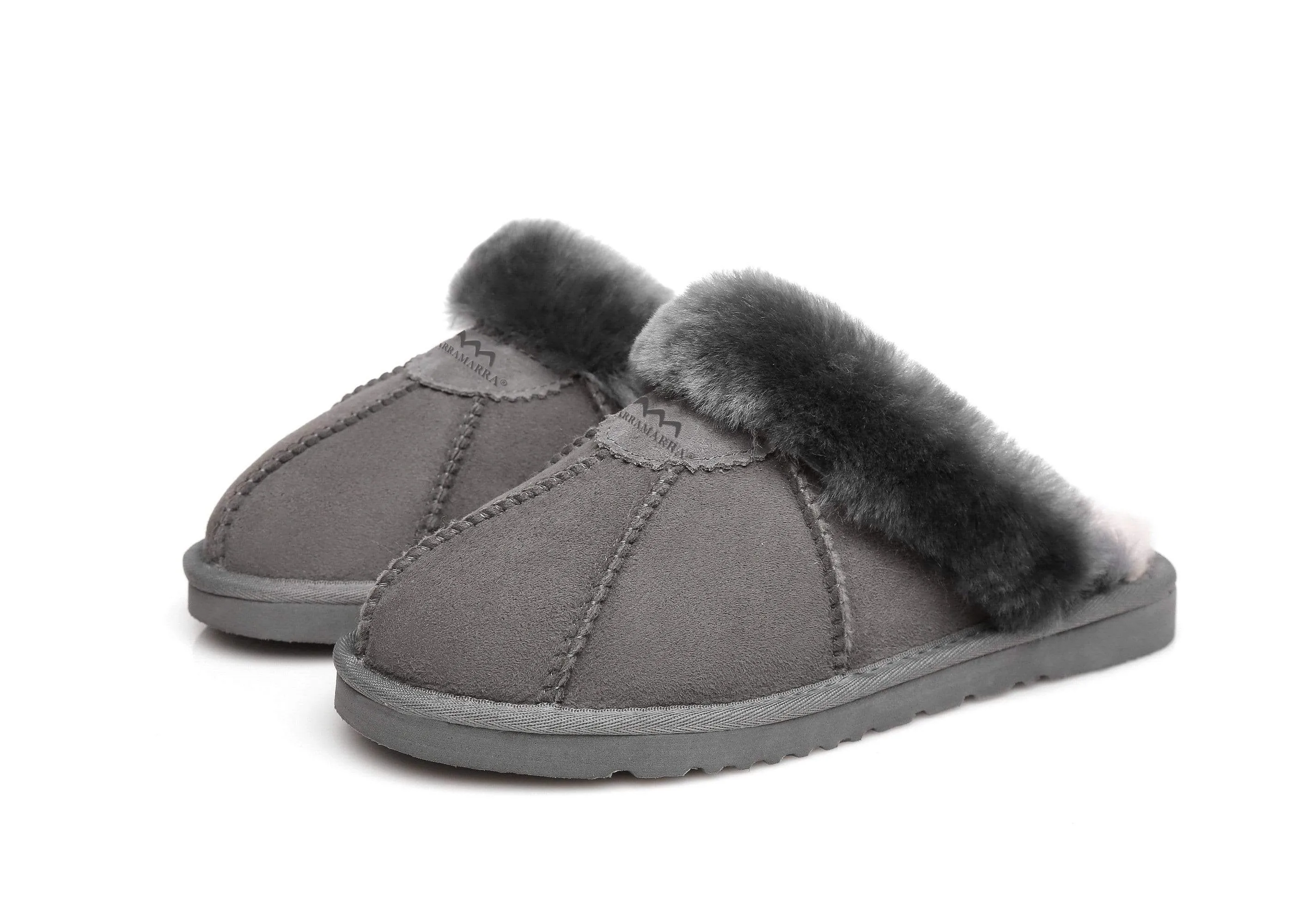 TARRAMARRA® Women And Men Robert Sheepskin Slippers Double Faced Sheepskin