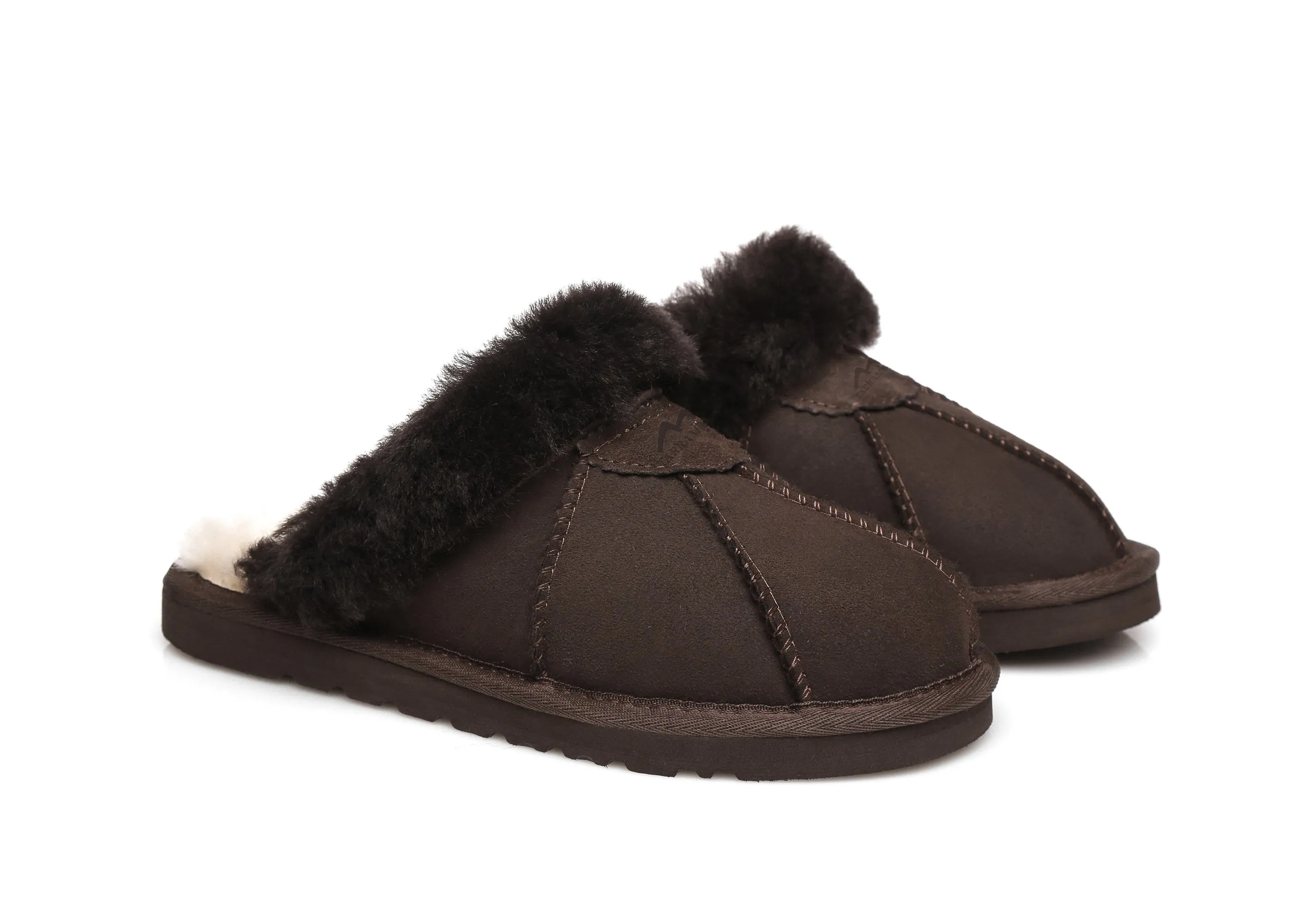 TARRAMARRA® Women And Men Robert Sheepskin Slippers Double Faced Sheepskin
