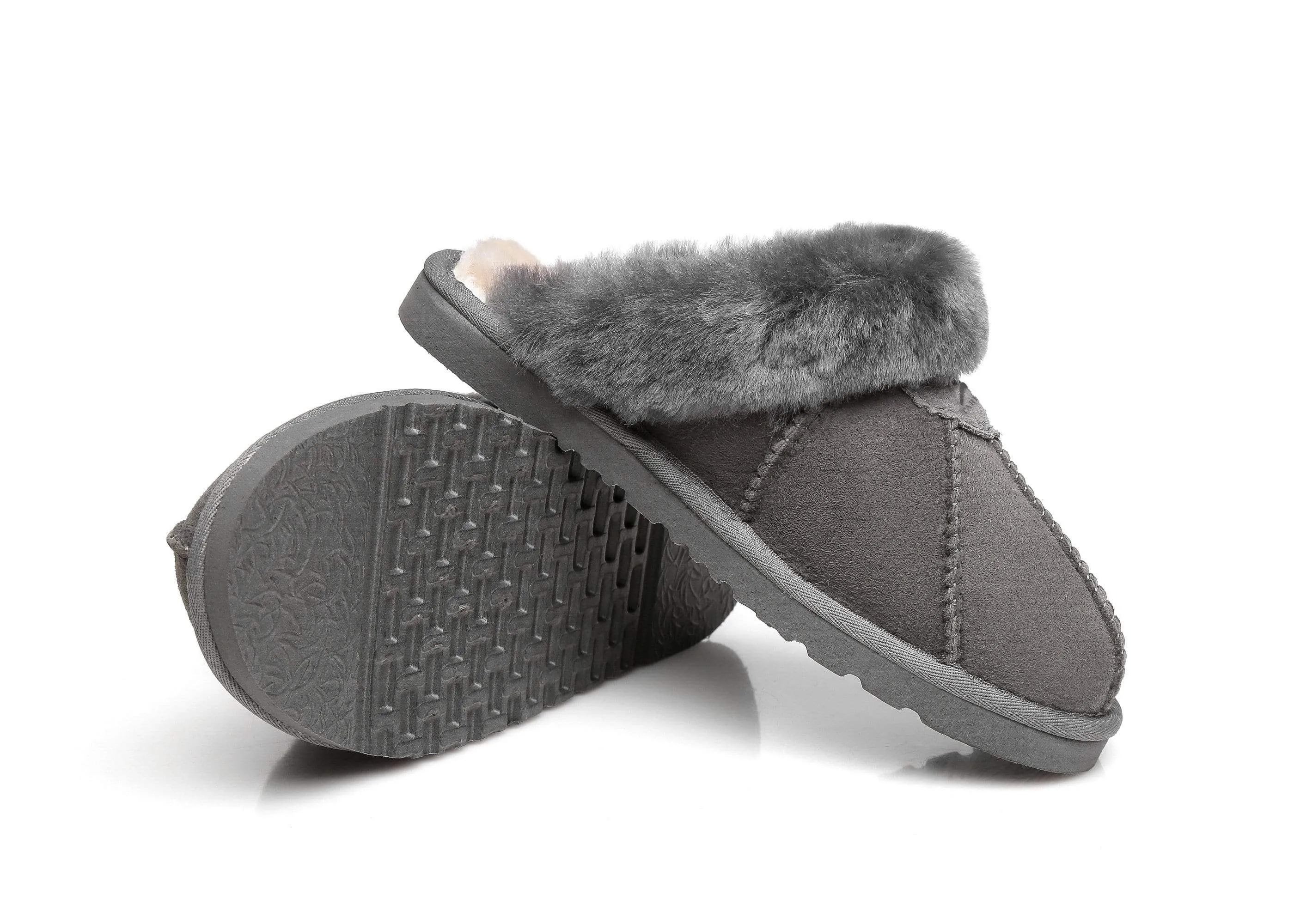 TARRAMARRA® Women And Men Robert Sheepskin Slippers Double Faced Sheepskin