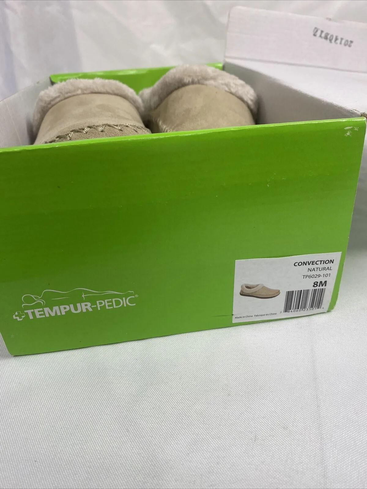 TEMPUR-PEDIC Comfort Slippers MicroSuede 8 Memory Foam Brookstone TP6029-101