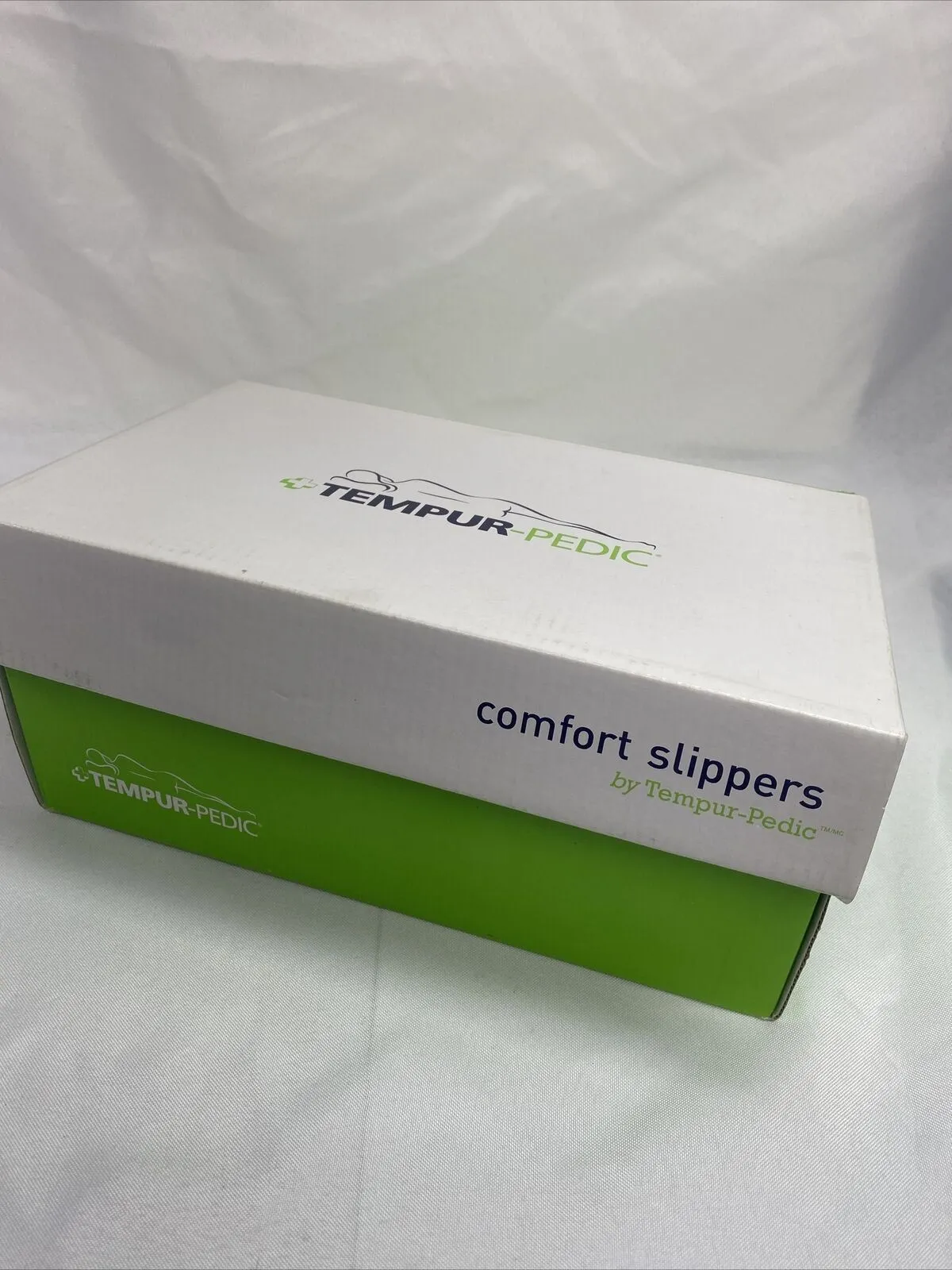 TEMPUR-PEDIC Comfort Slippers MicroSuede 8 Memory Foam Brookstone TP6029-101