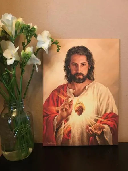 The Sacred Heart of Jesus Canvas Print 24 x 36"