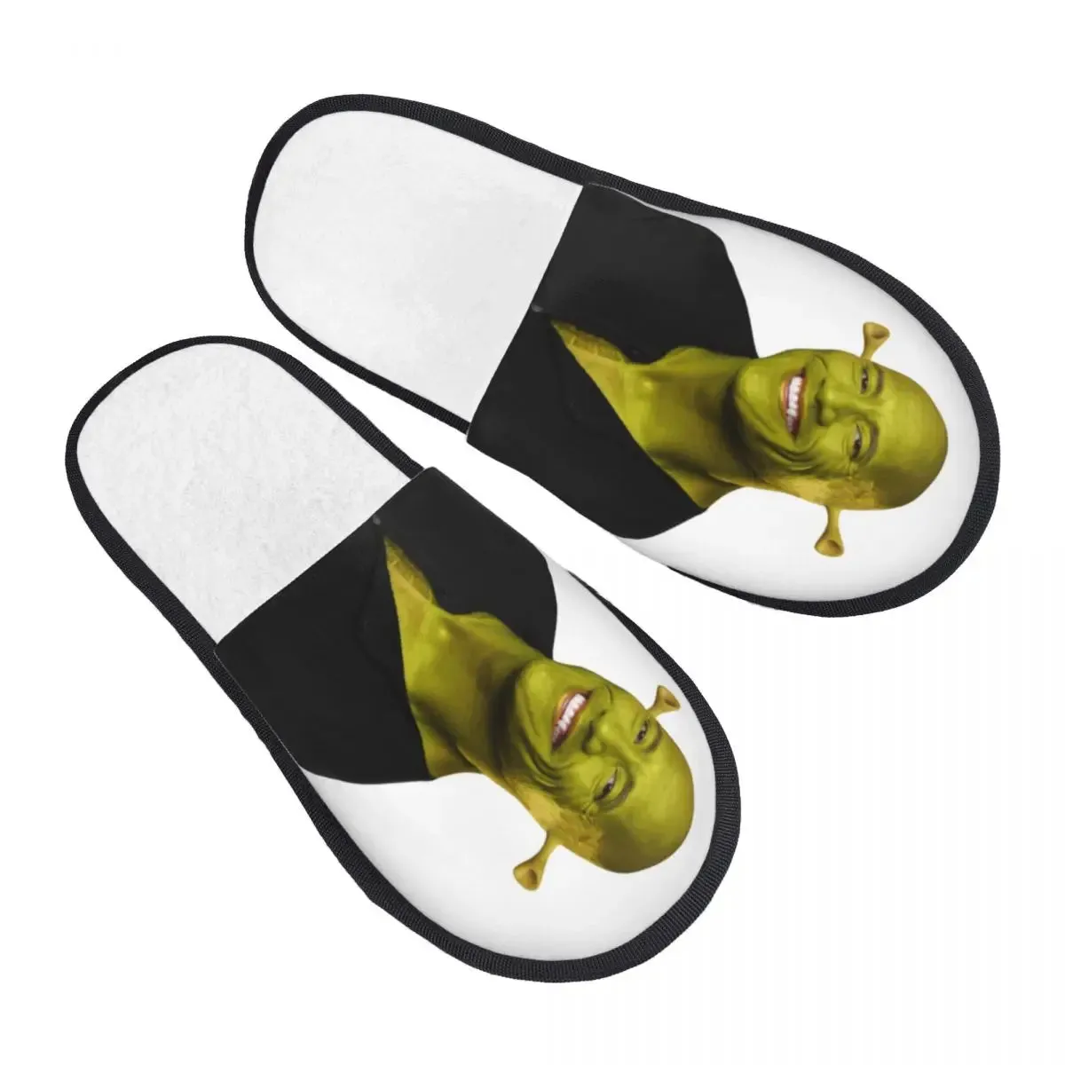 The Shrek Comfy Scuff Memory Foam Slippers