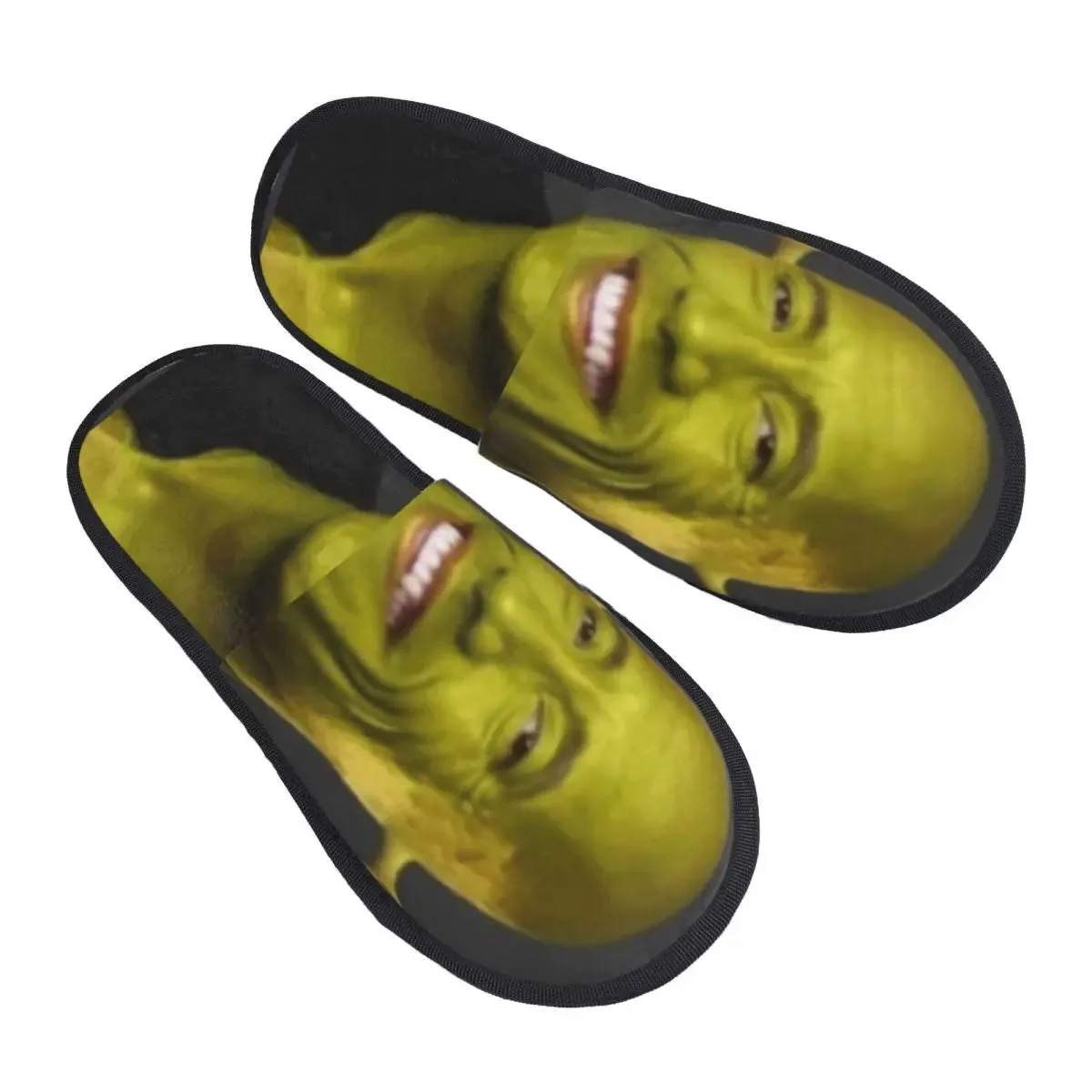 The Shrek Comfy Scuff Memory Foam Slippers