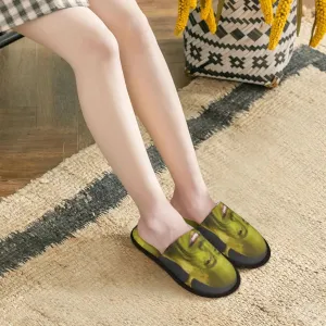 The Shrek Comfy Scuff Memory Foam Slippers