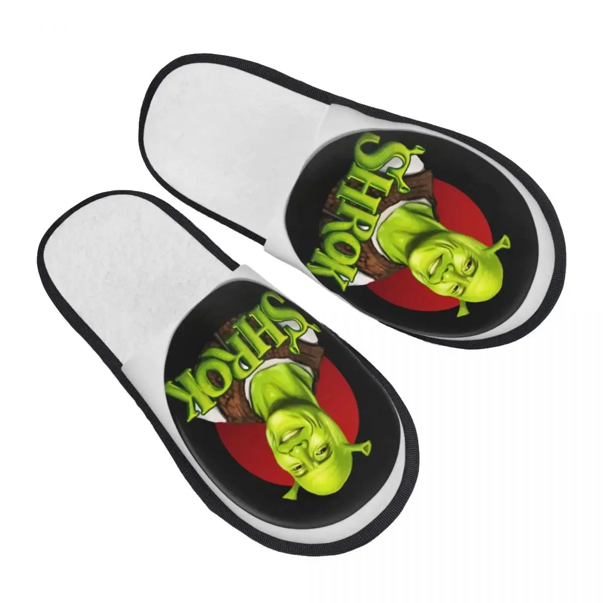 The Shrek Comfy Scuff Memory Foam Slippers