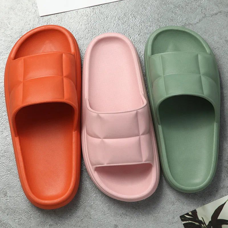 Thick And Warm Slide Slippers