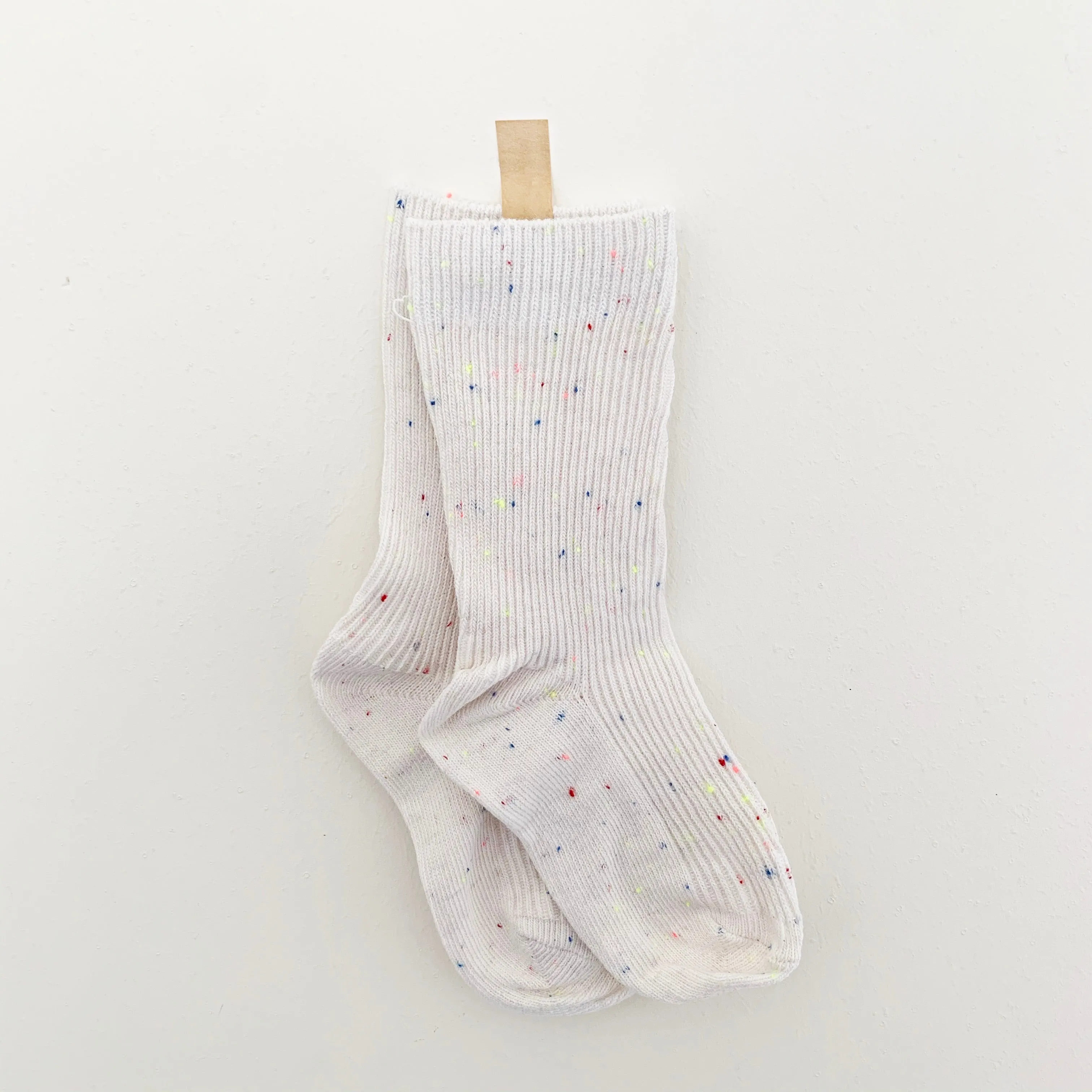 TINY TROVE SPRINKLE SOCKS IVORY