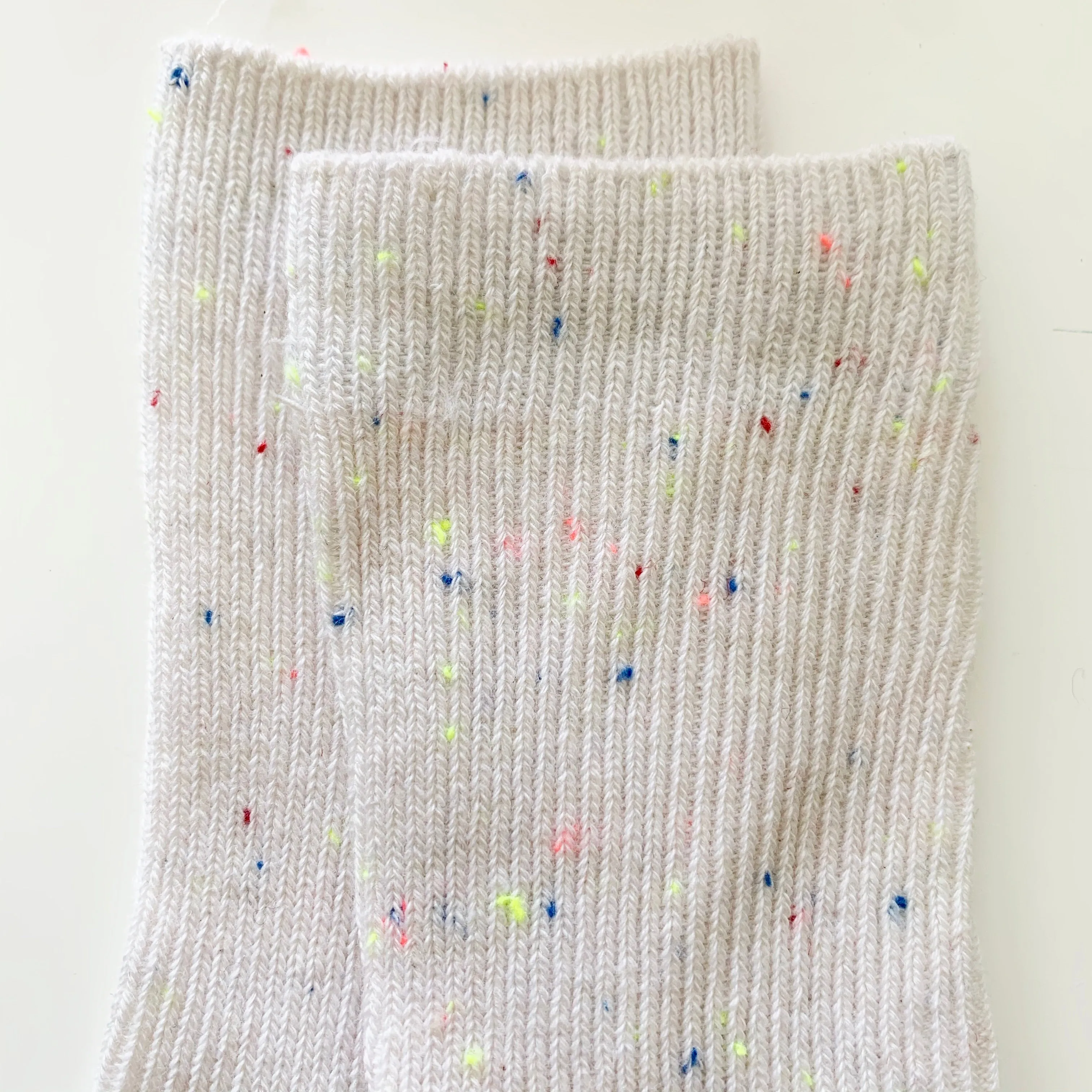 TINY TROVE SPRINKLE SOCKS IVORY
