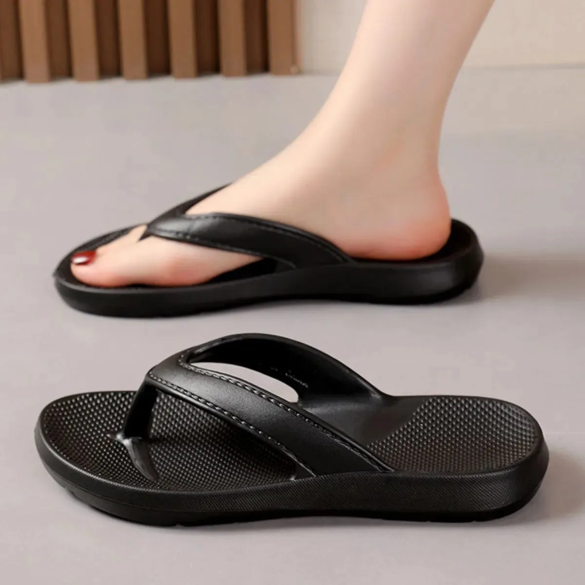 Toe Post Flats Slippers