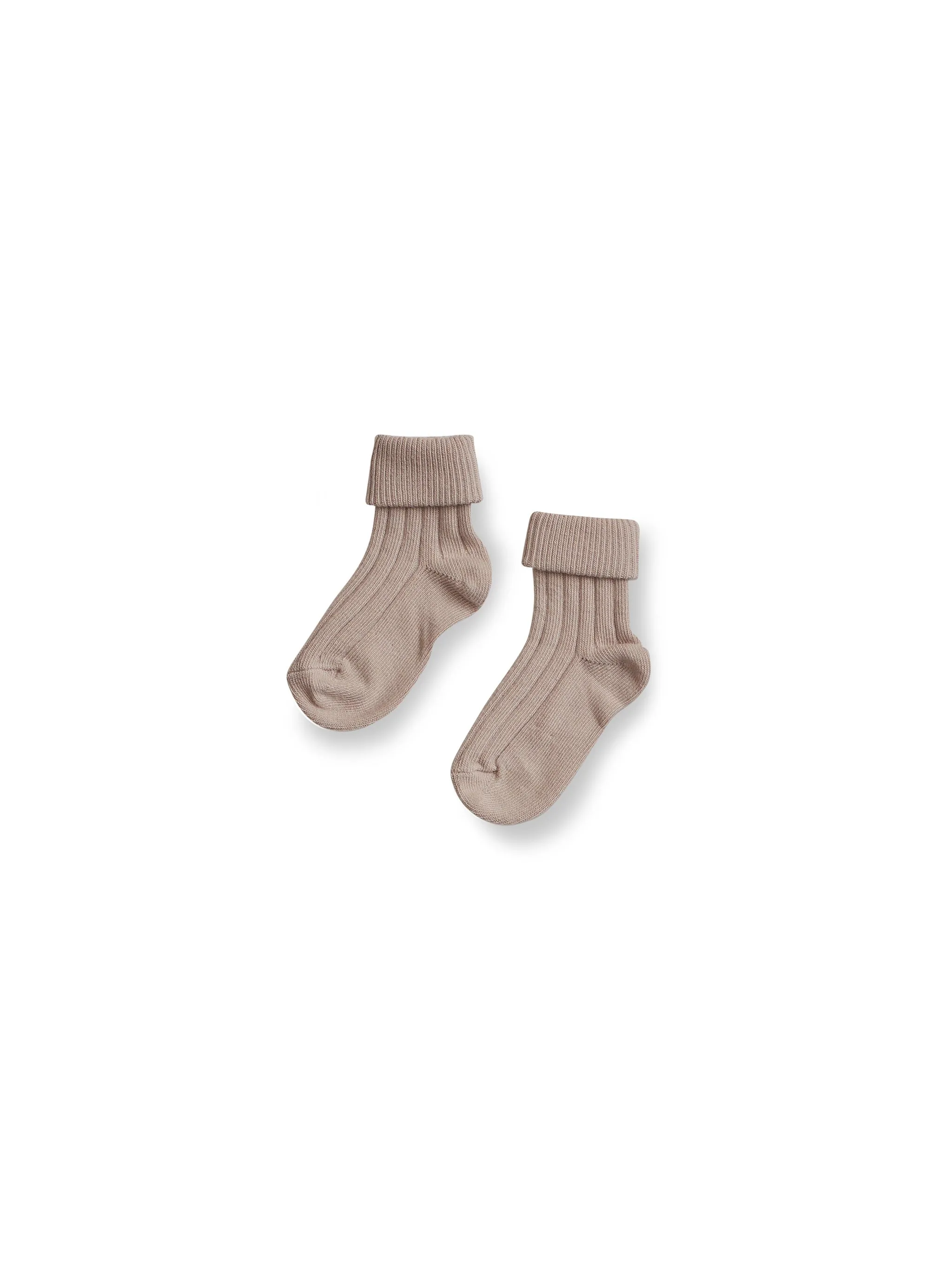 Turn Top Socks - Petal Pink