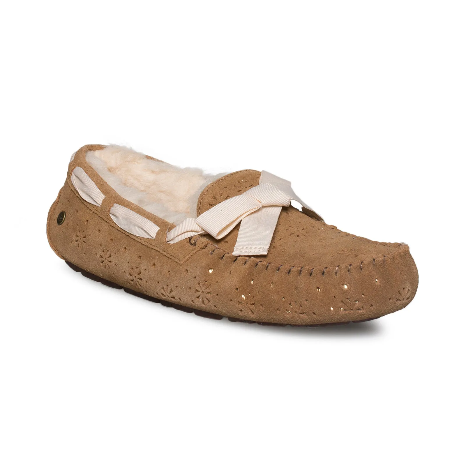 UGG Dakota Sunshine Perf Chestnut Slippers - Women's