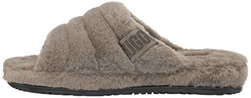 UGG Men's Fluff You Slipper, Burnt Olive, 12